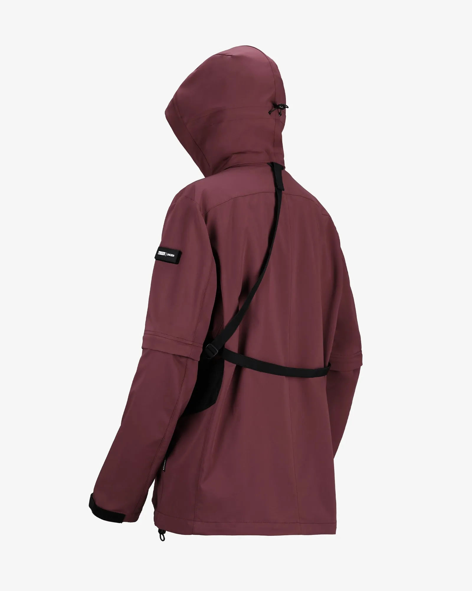 118 EVO SHELL JACKET | BURGUNDY