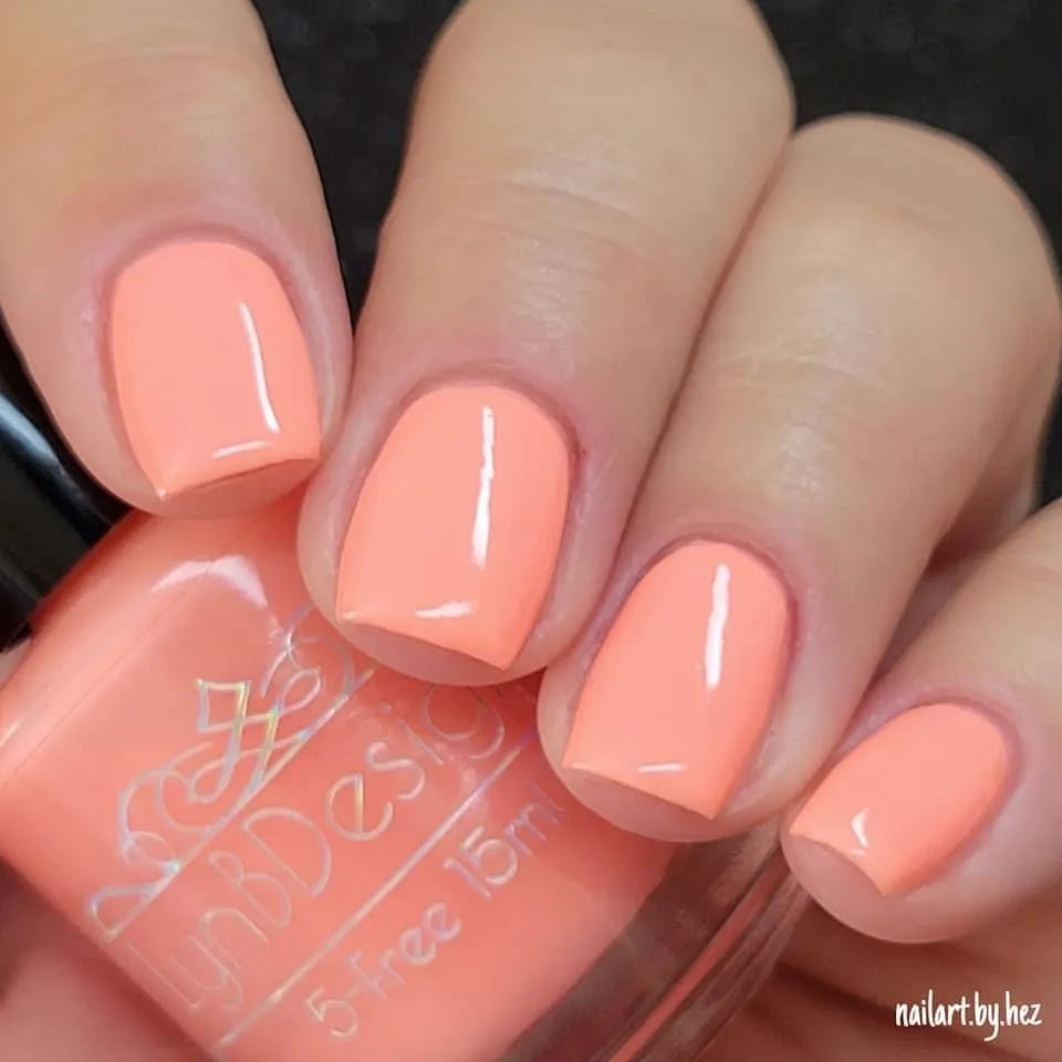 A Peach of My Heart from the “Tonally Awesome" Nail Polish Collection 15ml 5-Free