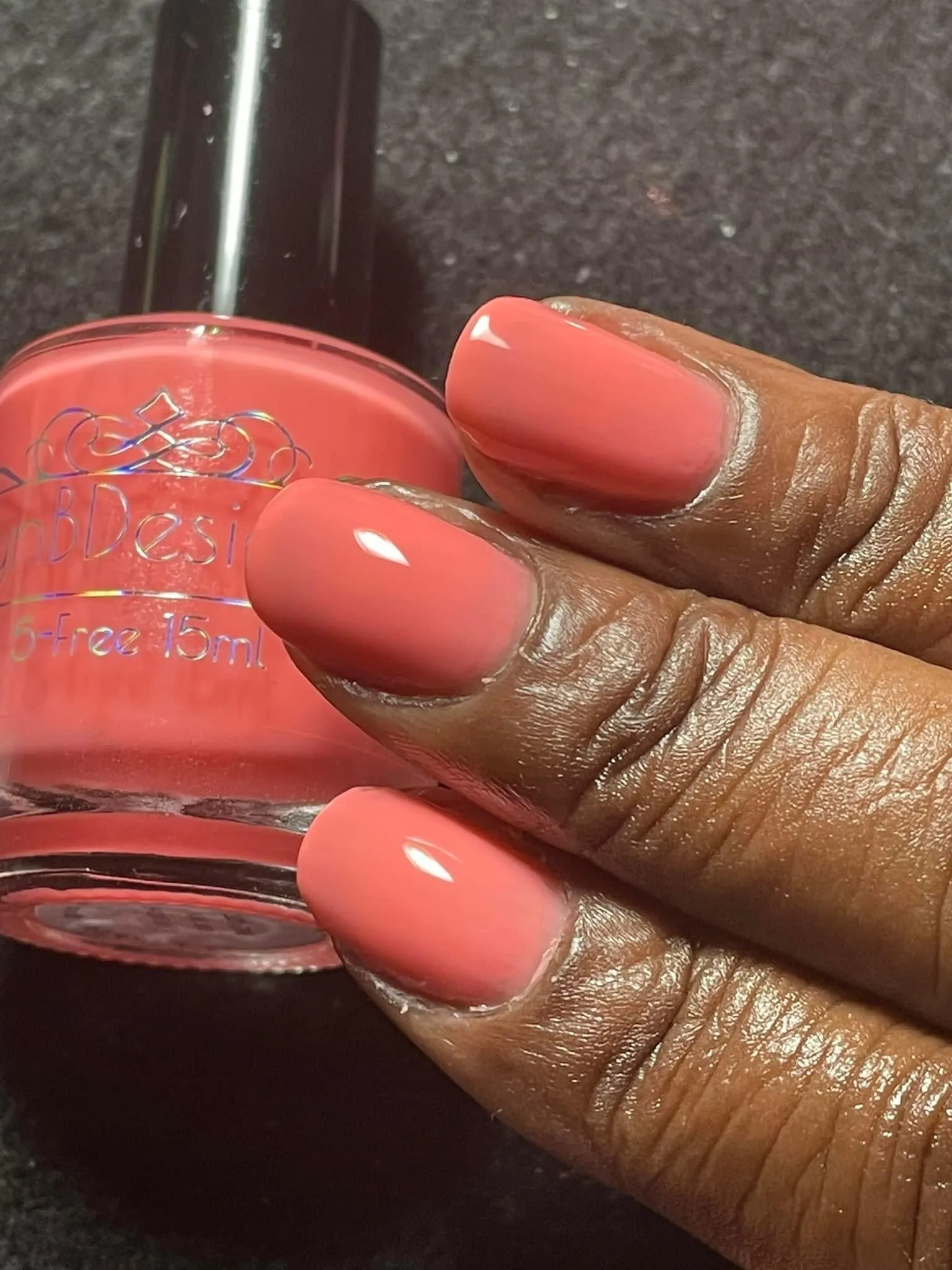 A Peach of My Heart from the “Tonally Awesome" Nail Polish Collection 15ml 5-Free