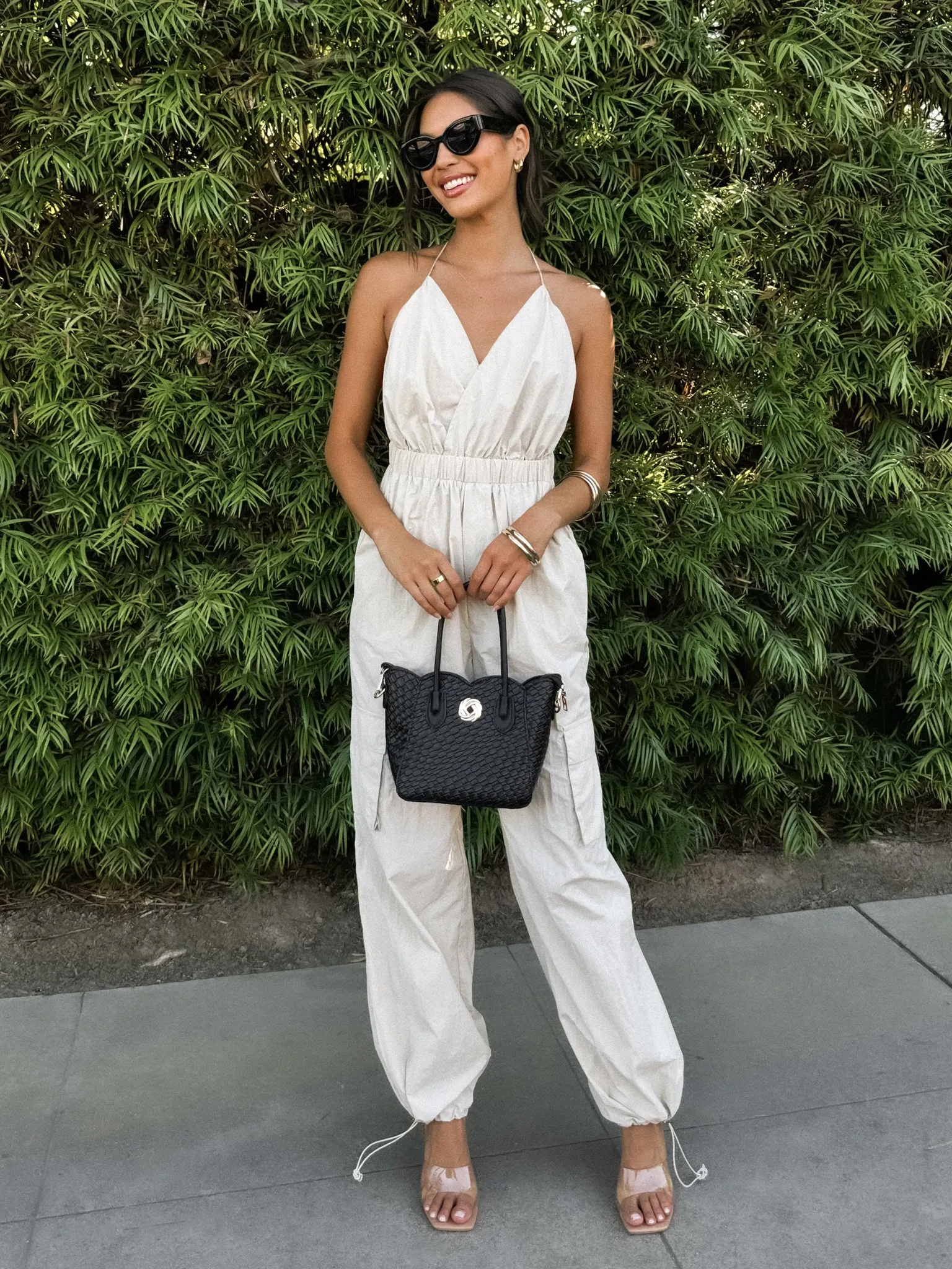 All About Confidence Cargo Jumpsuit - Final Sale