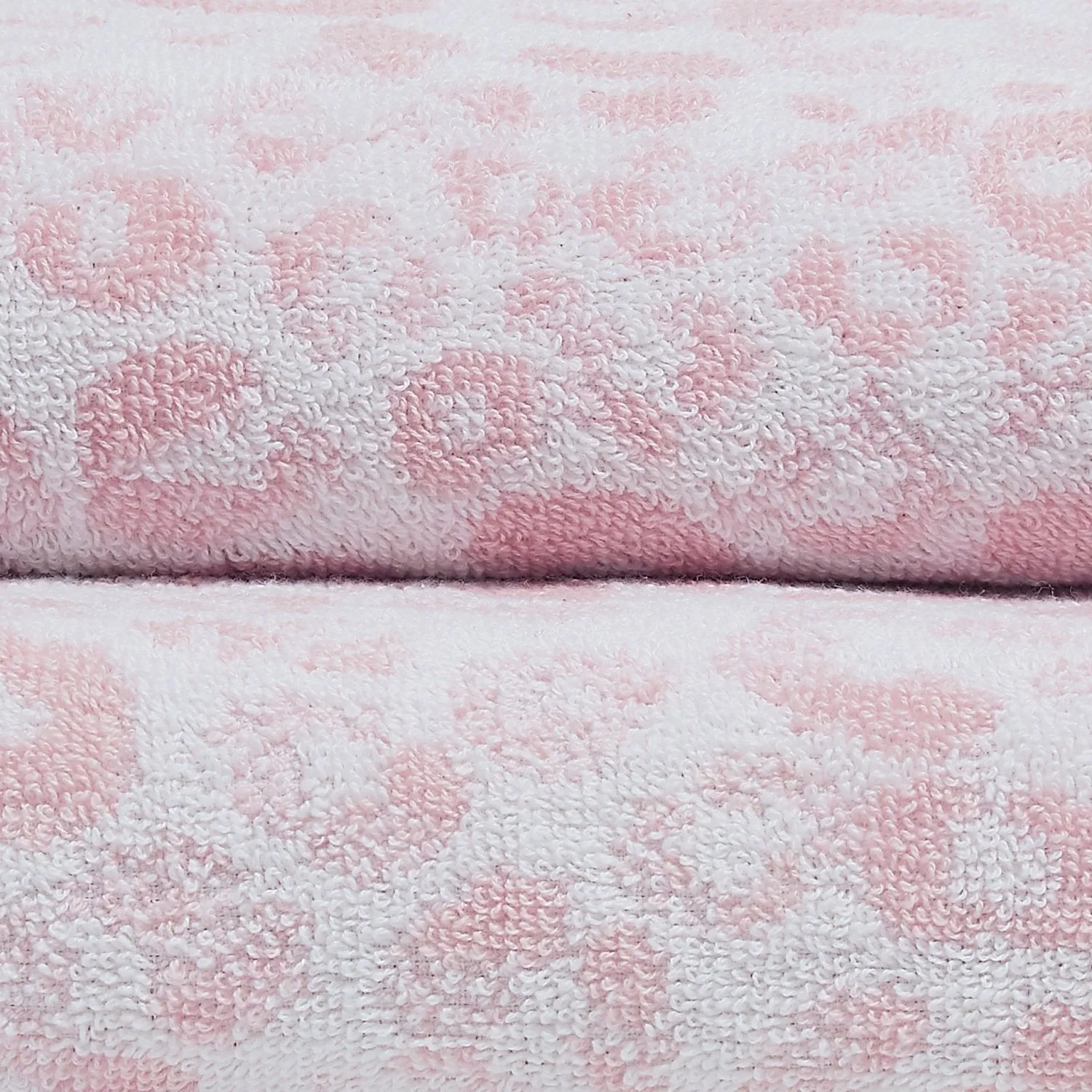 Animal Print 550gsm Blush Pink Cotton Towels