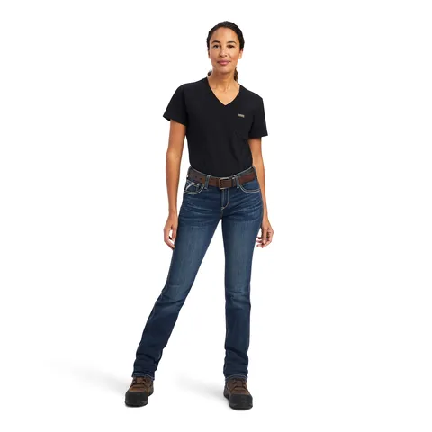 Ariat Women's Rebar Riveter Straight Jean