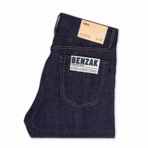 B-02 STRAIGHT 10YA 15 oz. brown cotton golden selvedge