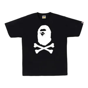 BAPE CROSSBONE TEE - Black