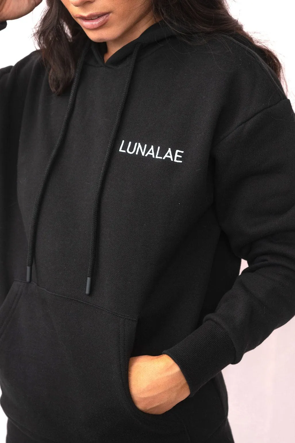 Basic Hoodie - 100% Cotton Biodegradable Black