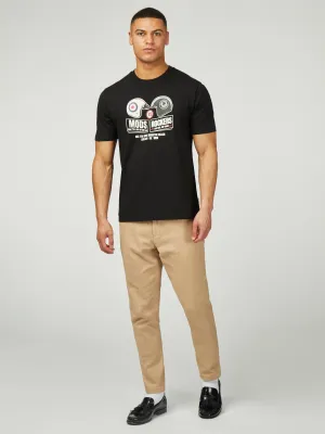 Ben Sherman Ace Cafe Mod vs Rockers T-shirt