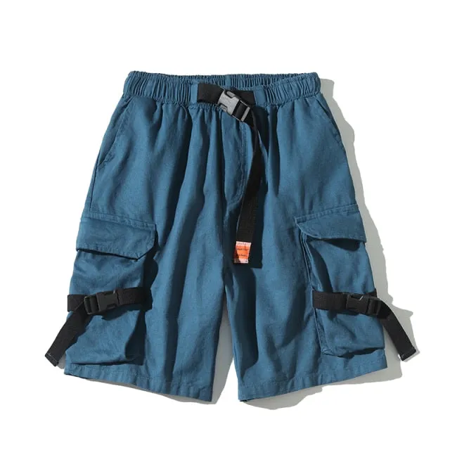 Big Pocket Ribbons Cargo Shorts