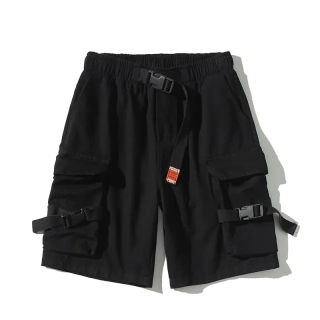 Big Pocket Ribbons Cargo Shorts