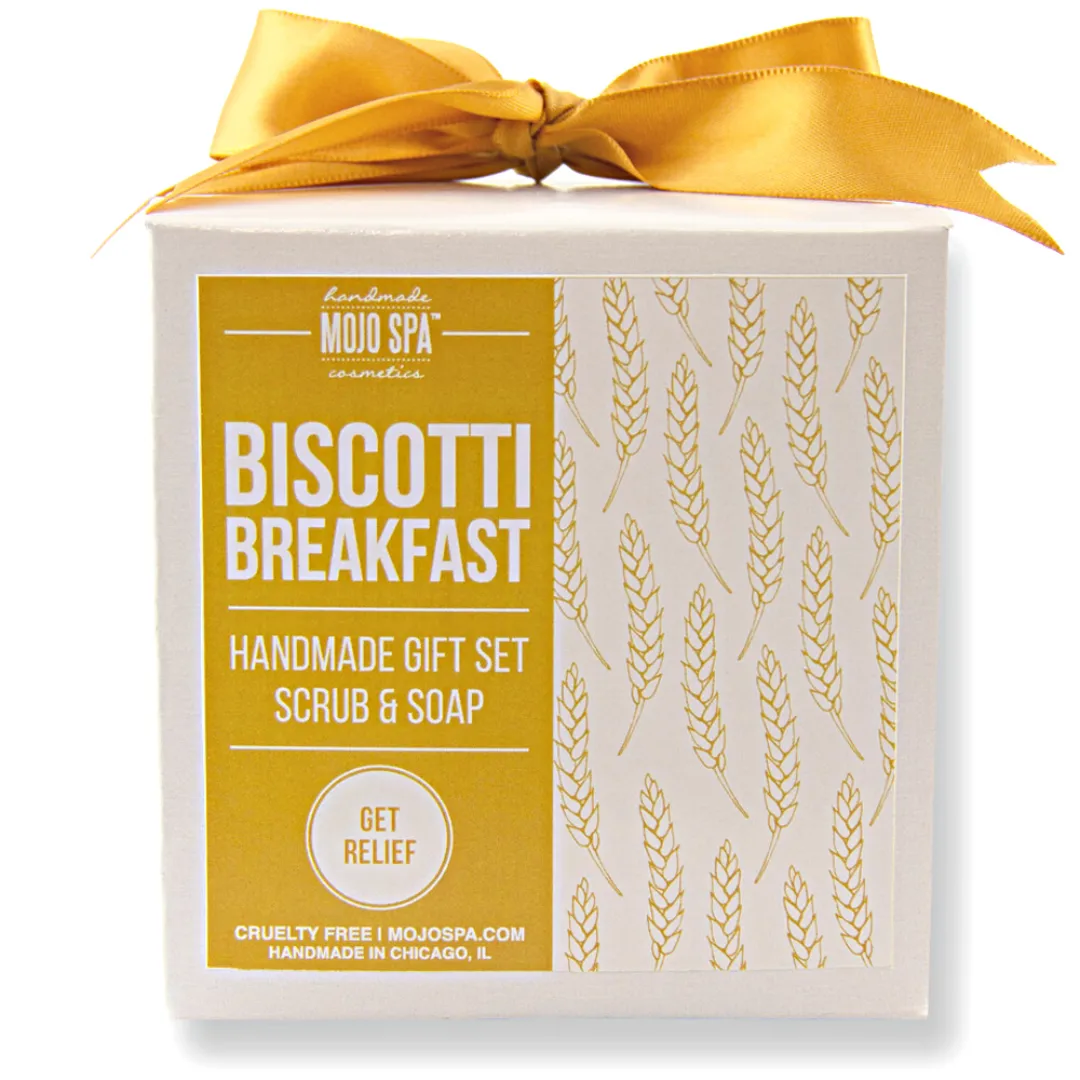 Biscotti Breakfast Scrub & Soap Gift Set