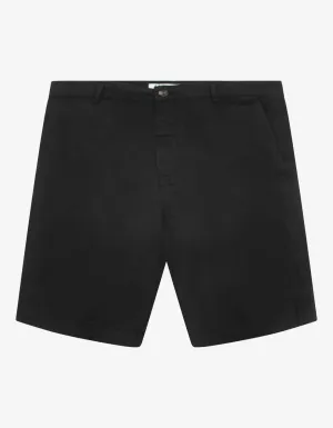 Black Logo Chino Shorts