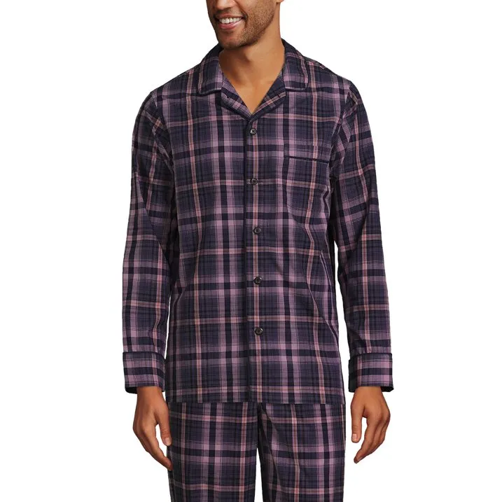 Blake Shelton Poplin PJ Pants Midnight Plaid