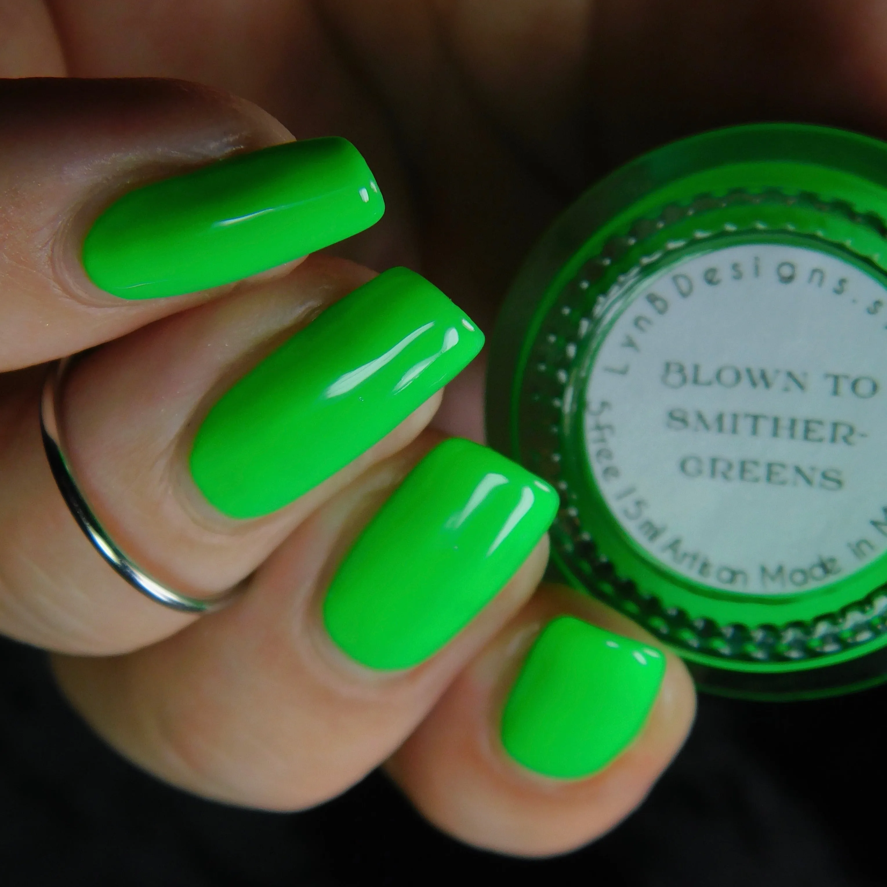 Blown to Smither Greens from the “Tonally Awesome" Nail Polish Collection 15ml 5-Free