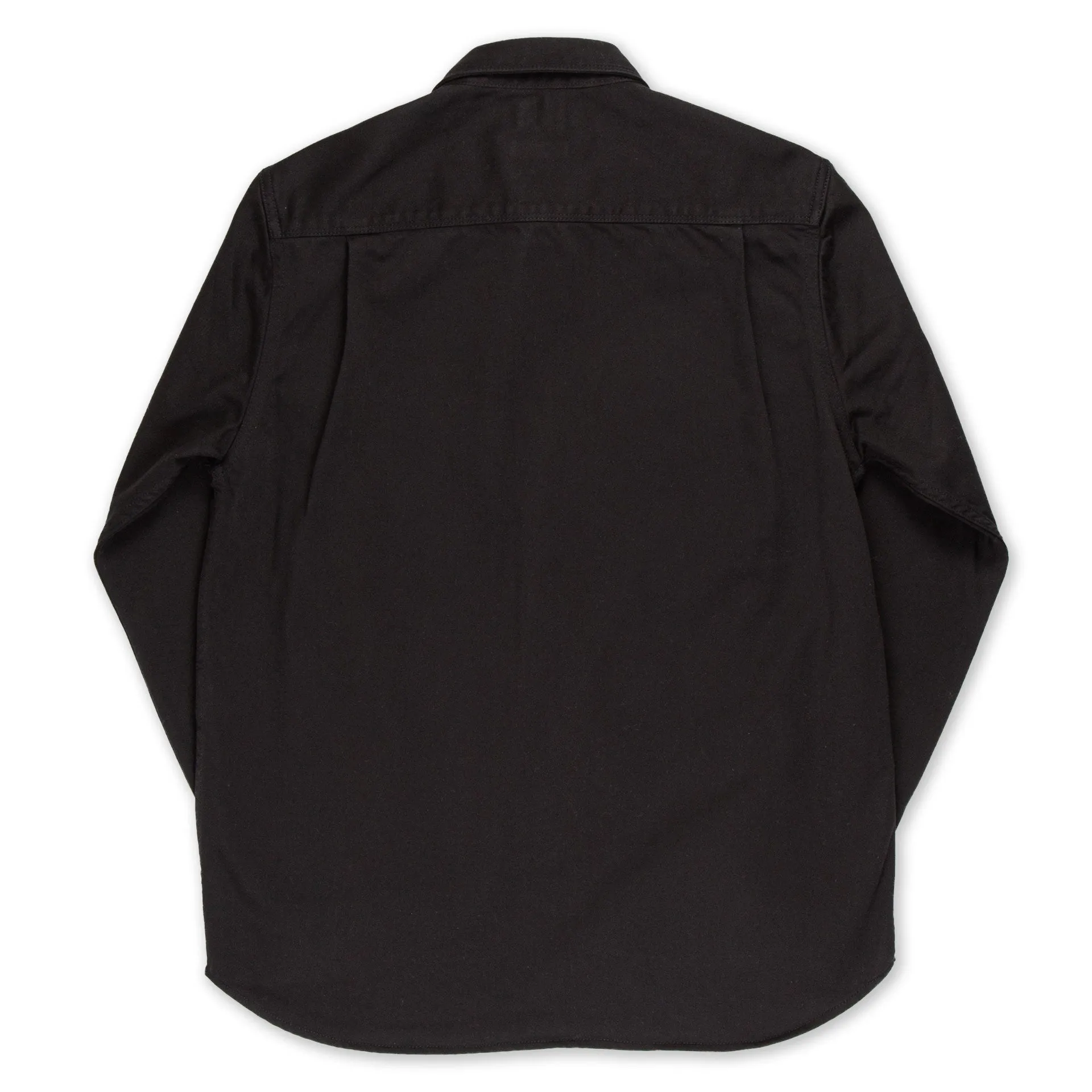 BWS-04 SCOUT OVERSHIRT 9.5 oz. black military sateen