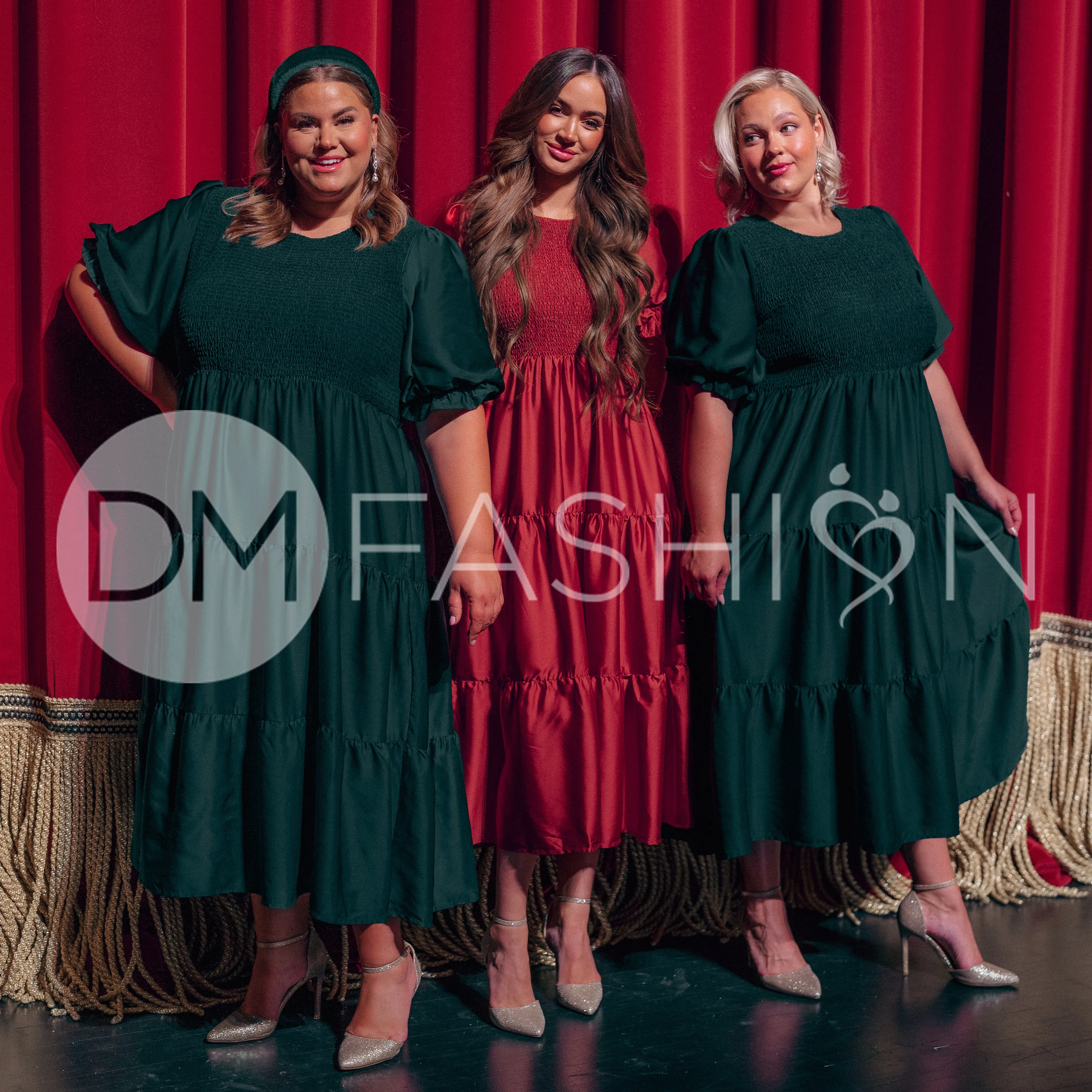 Calliope Emerald Dress - DM Exclusive - Maternity Friendly - Pre Order