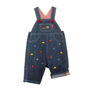 Car Gingham Overalls