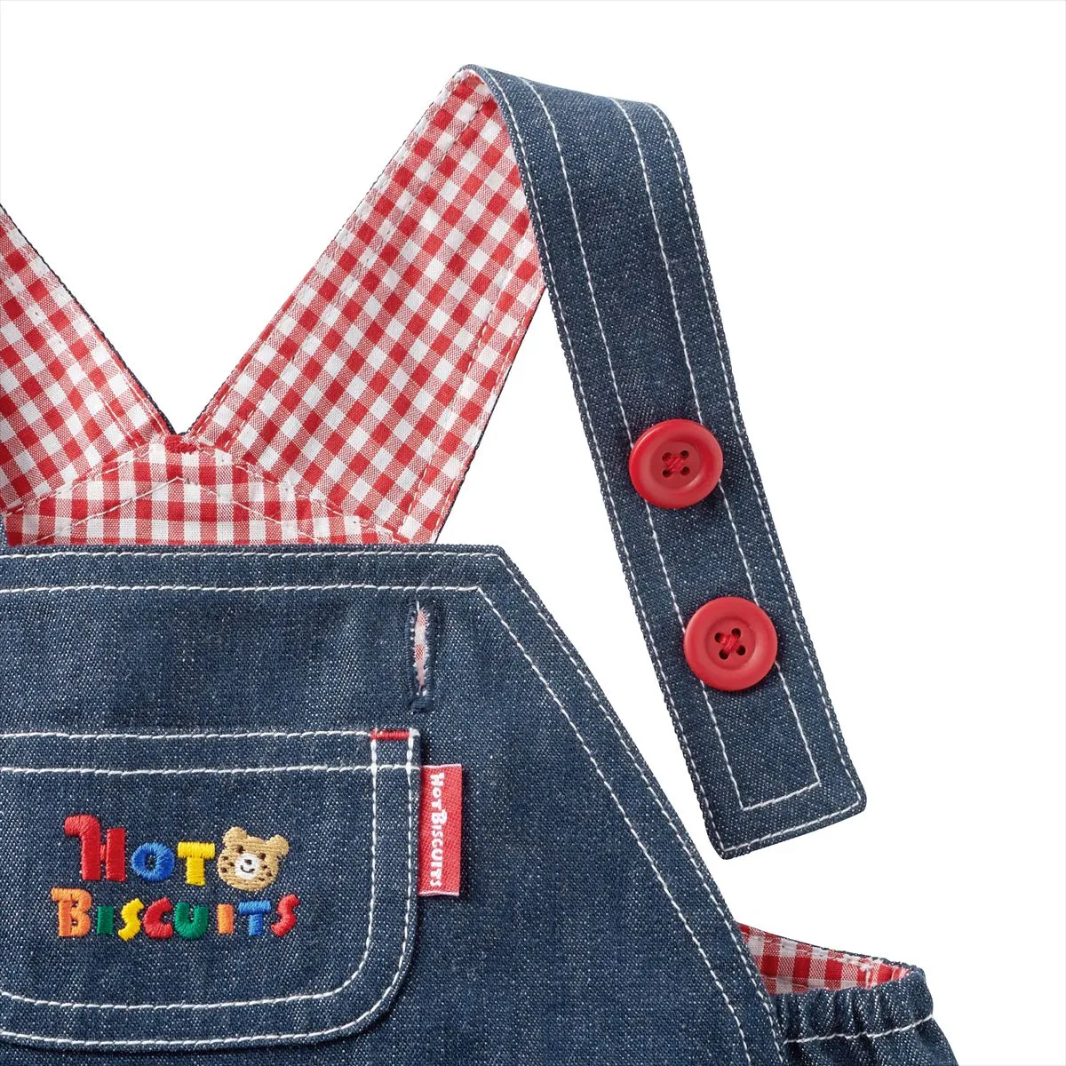 Car Gingham Overalls