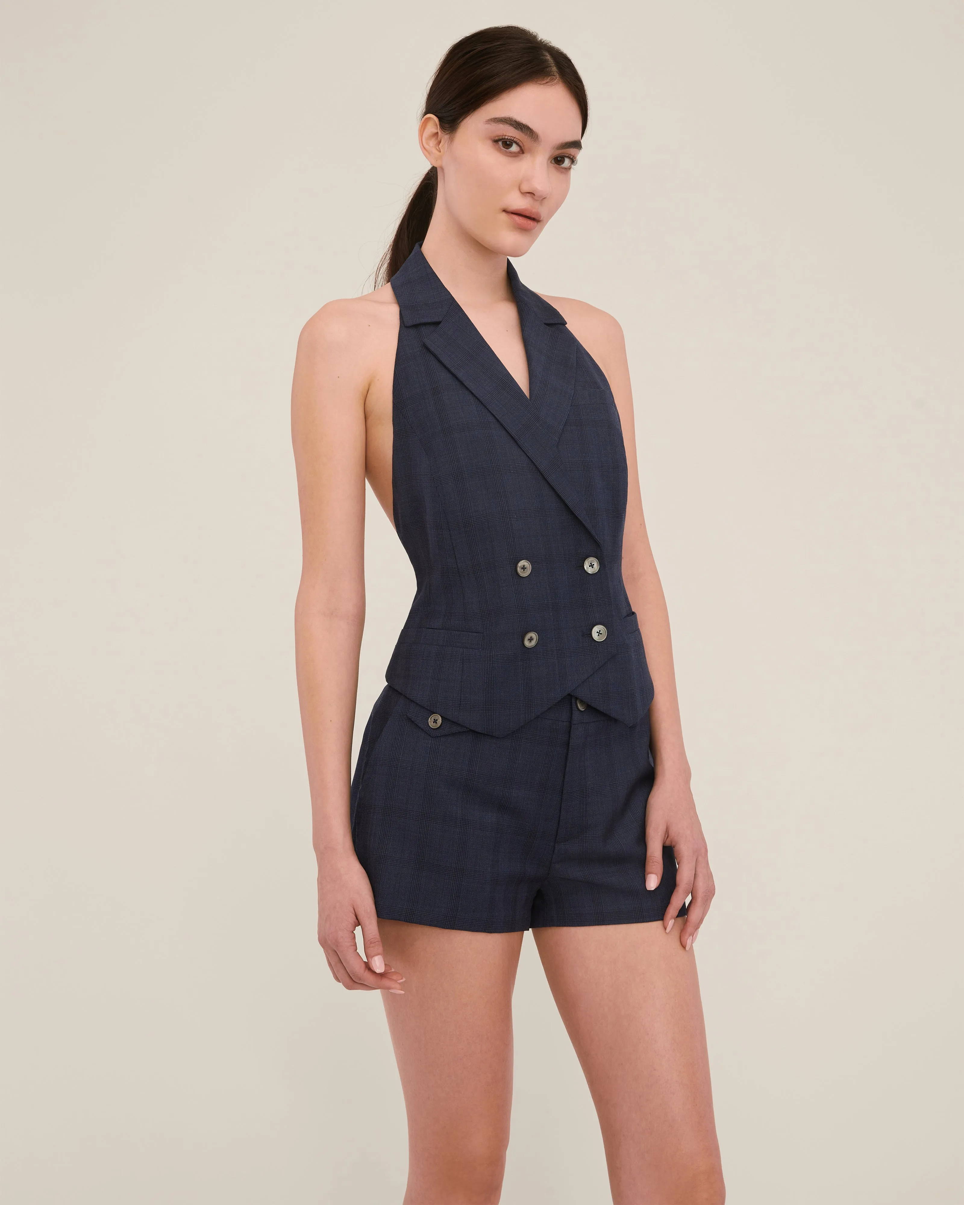 Carlo Low Rise Suiting Short