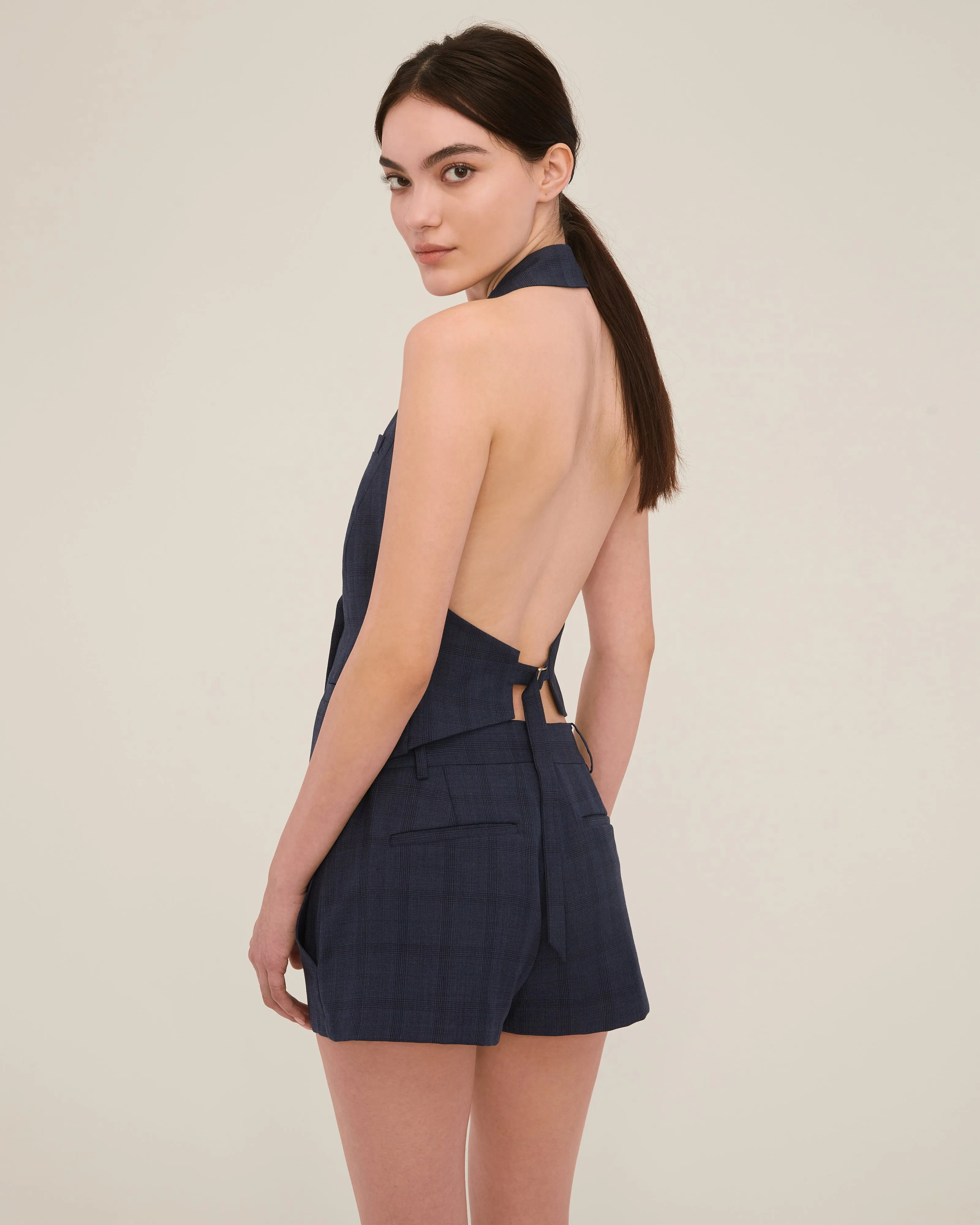 Carlo Low Rise Suiting Short