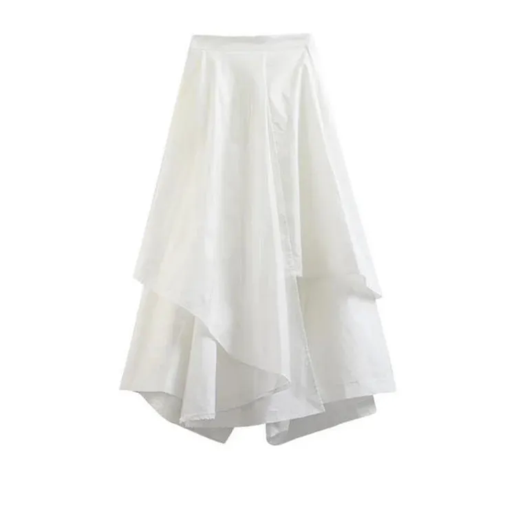 Casual Irregular High Waist Wide Leg Palazzo Pants