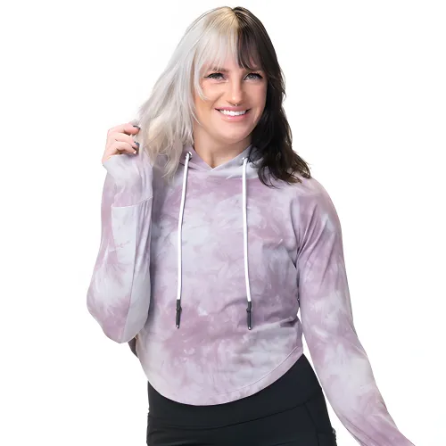 Cream of the Crop Hoodie | Tie Dye | Purple Breeze