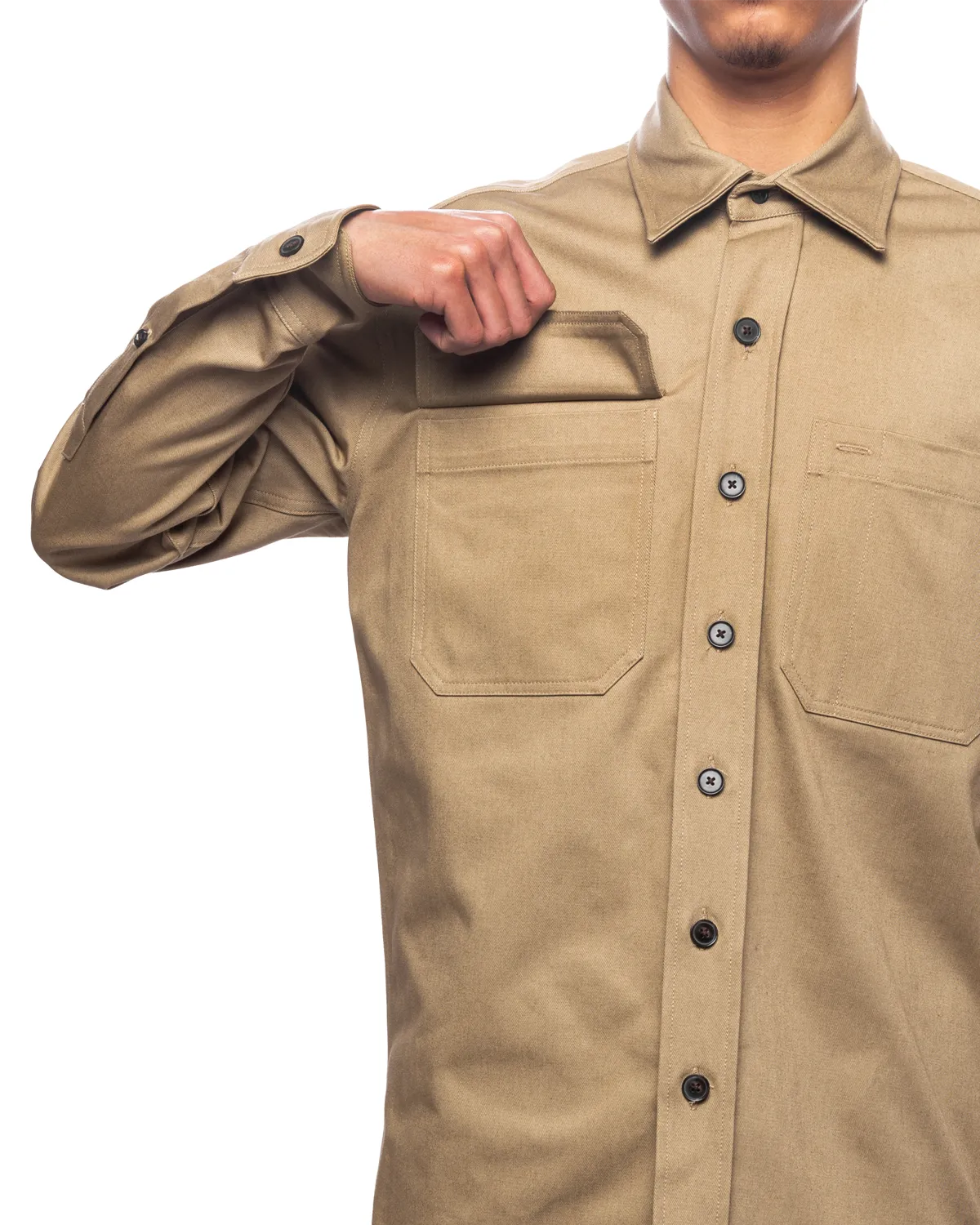 Drill Shirt Khaki