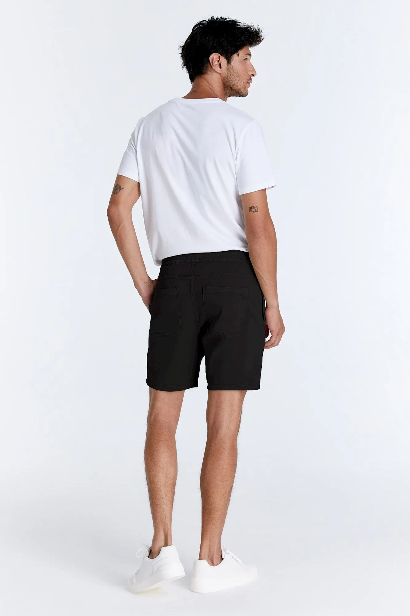 Fred Jogger Chino Shorts Black