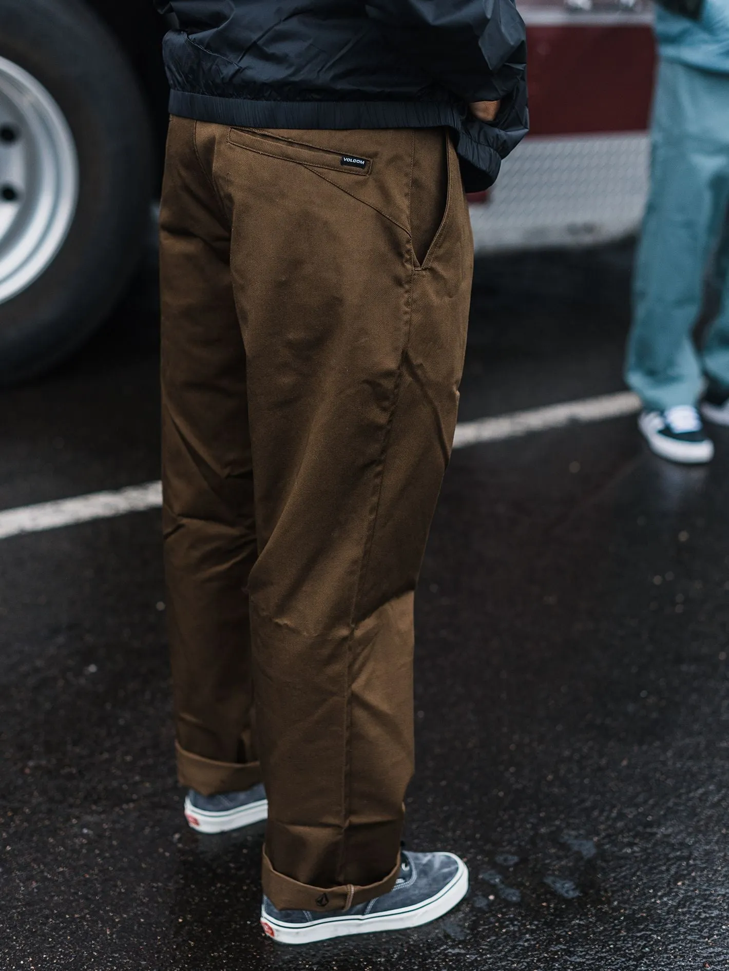 Frickin Skate Chino Pants - Dark Earth