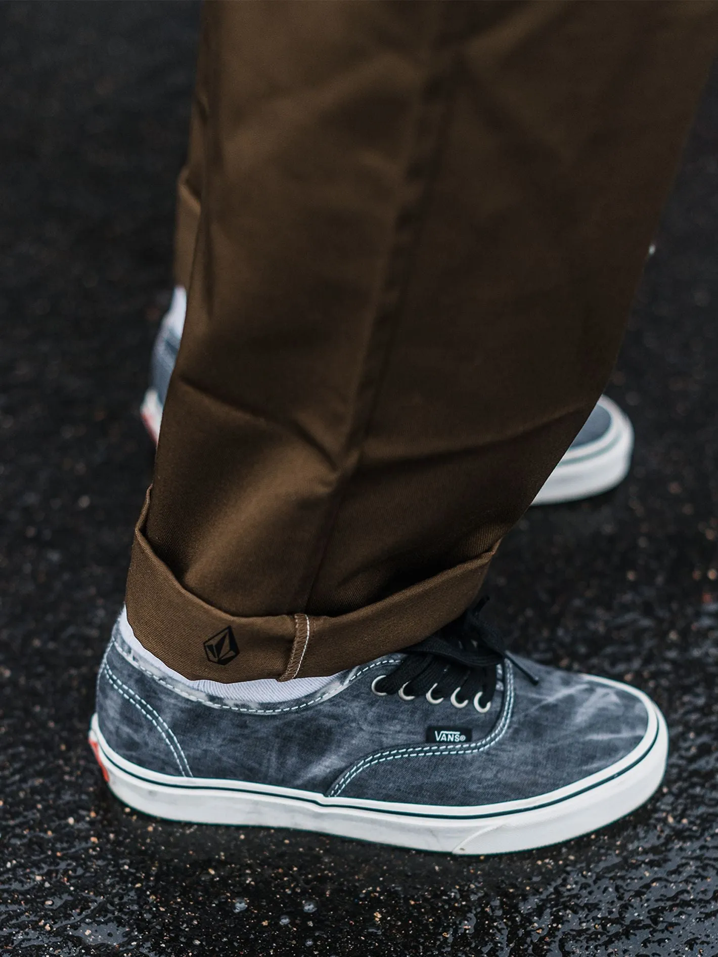 Frickin Skate Chino Pants - Dark Earth