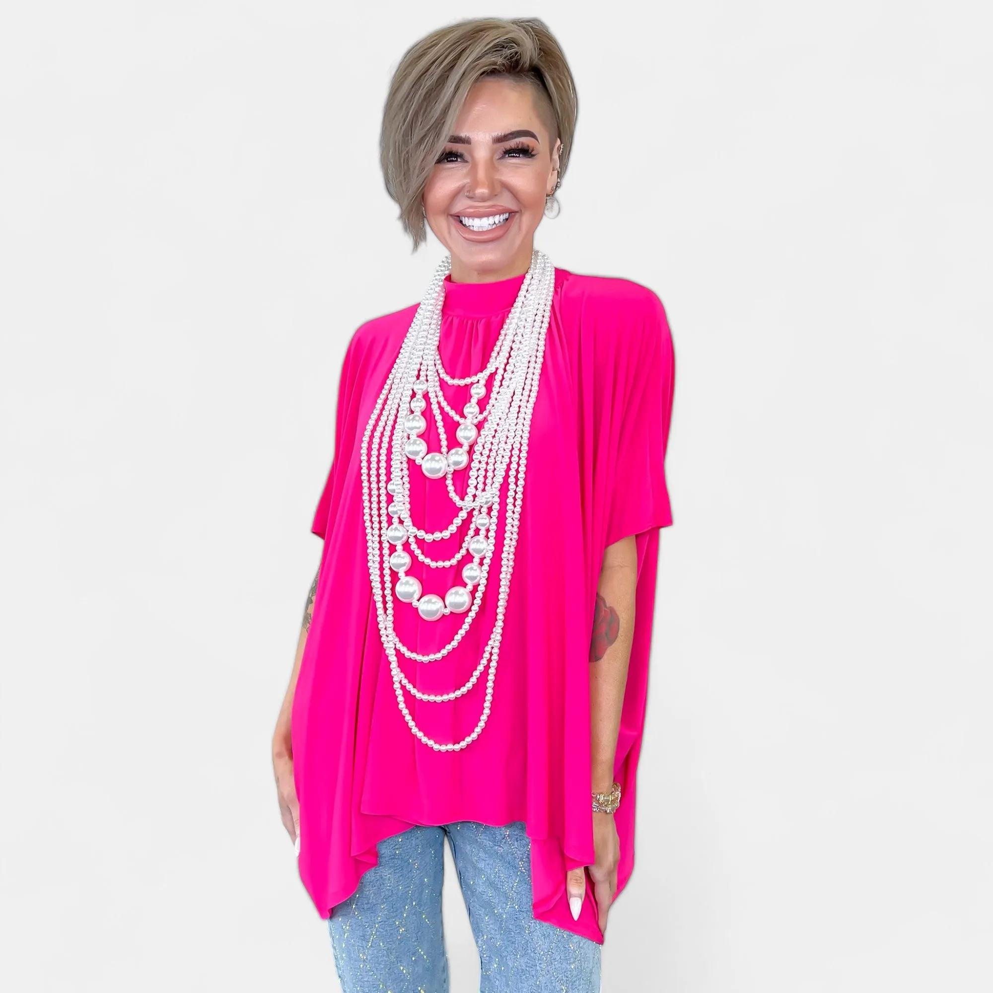 Fuchsia City Gal Top [NO RETURNS]