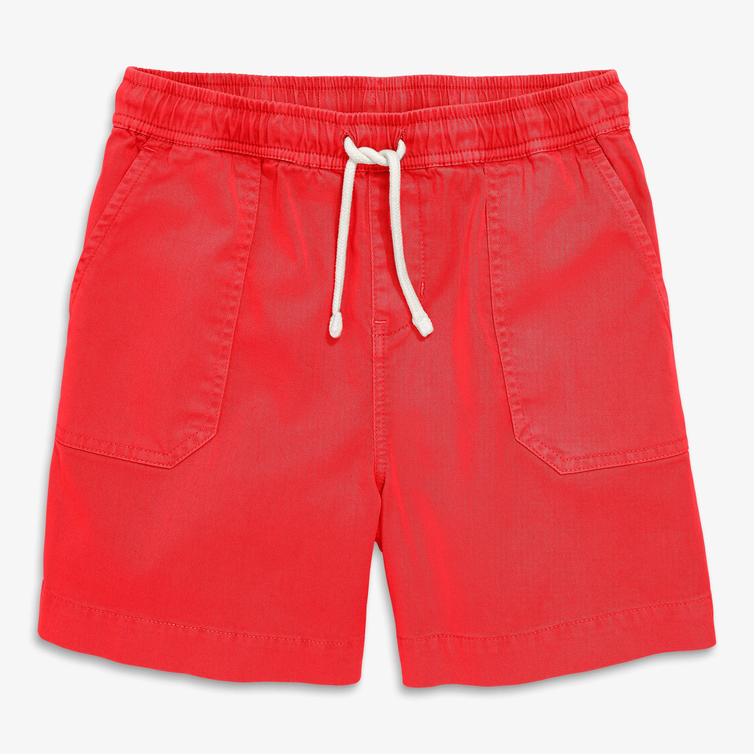 Garment dyed stretch chino pocket short