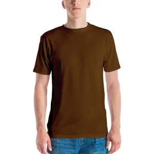 GG - Men's Crew Neck T-shirt - Brown