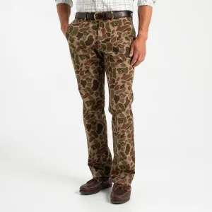 Gold School Chino- Toasted Khaki Camo