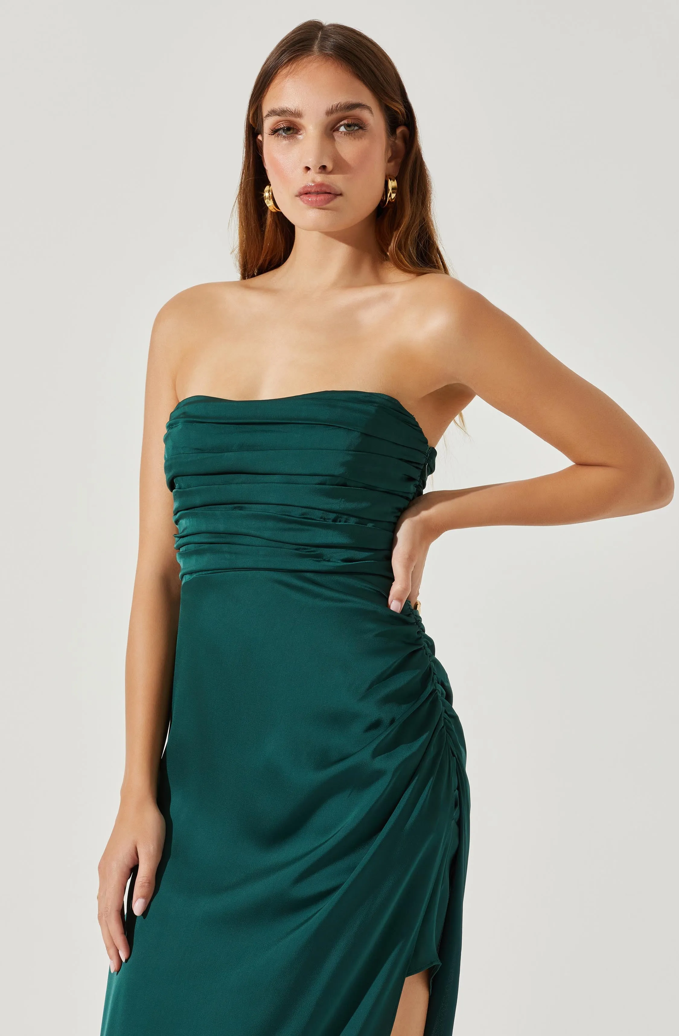 Hallie Strapless Maxi Dress