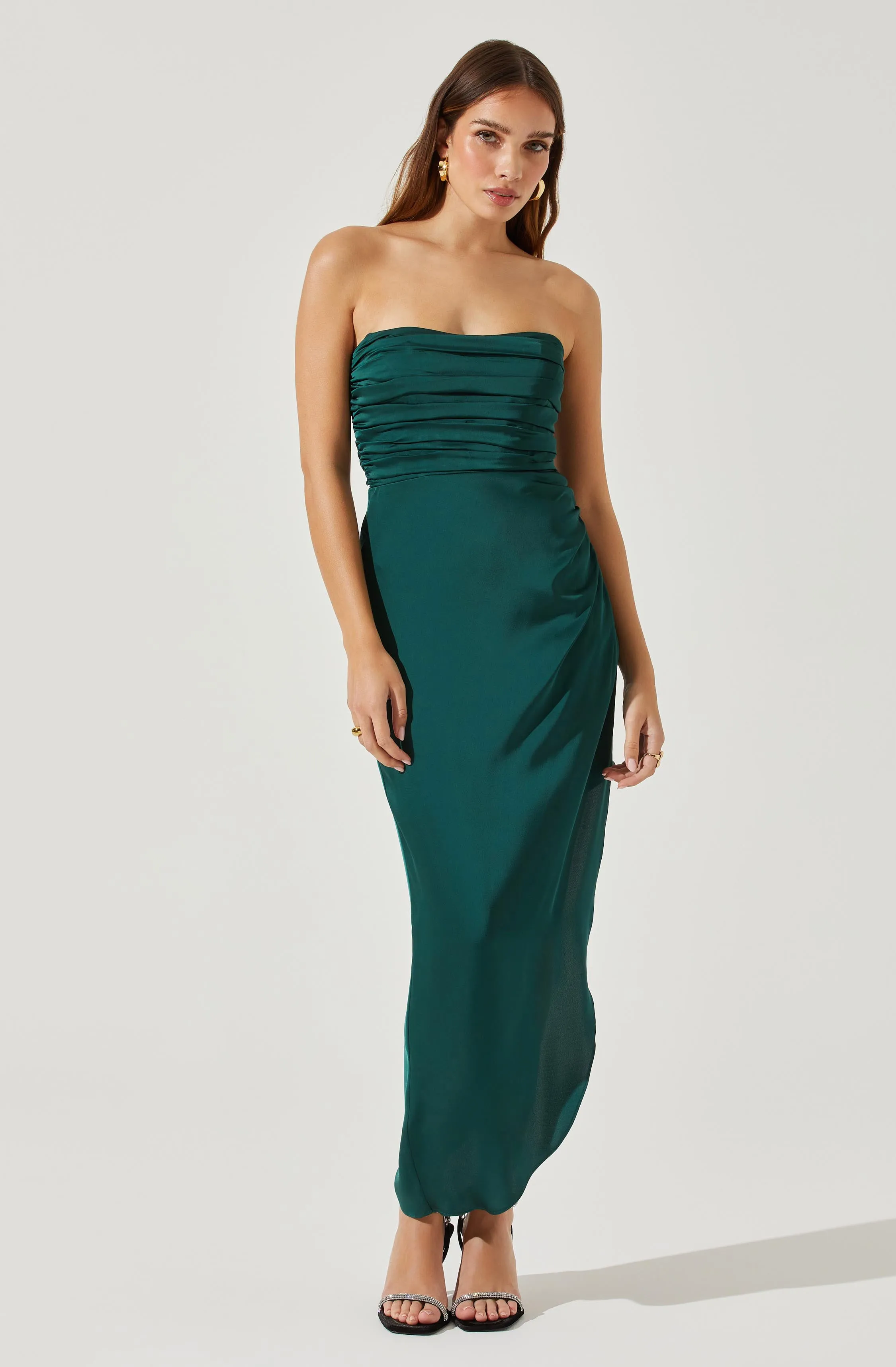 Hallie Strapless Maxi Dress