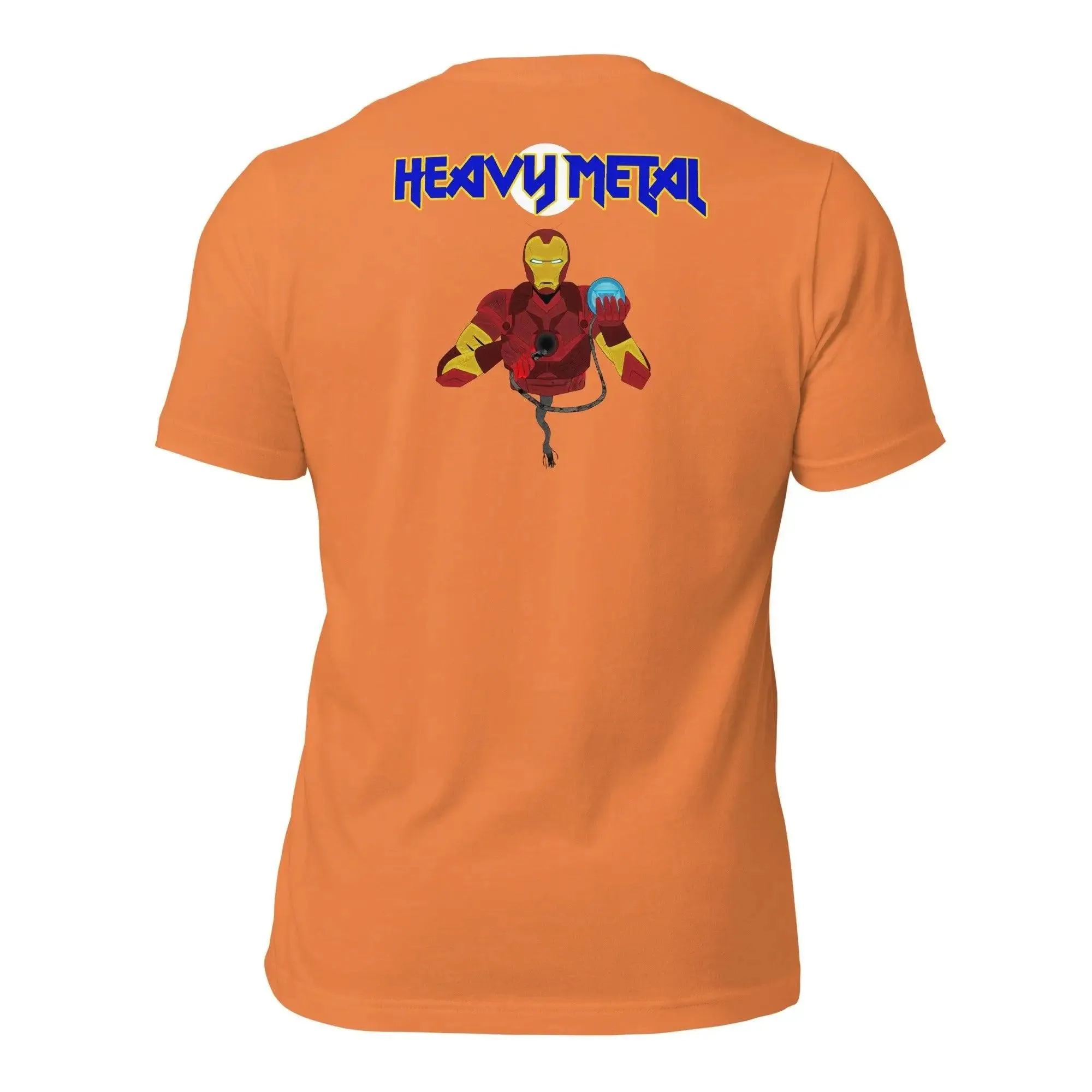 Heavy Metal Unisex t-shirt (BACK)