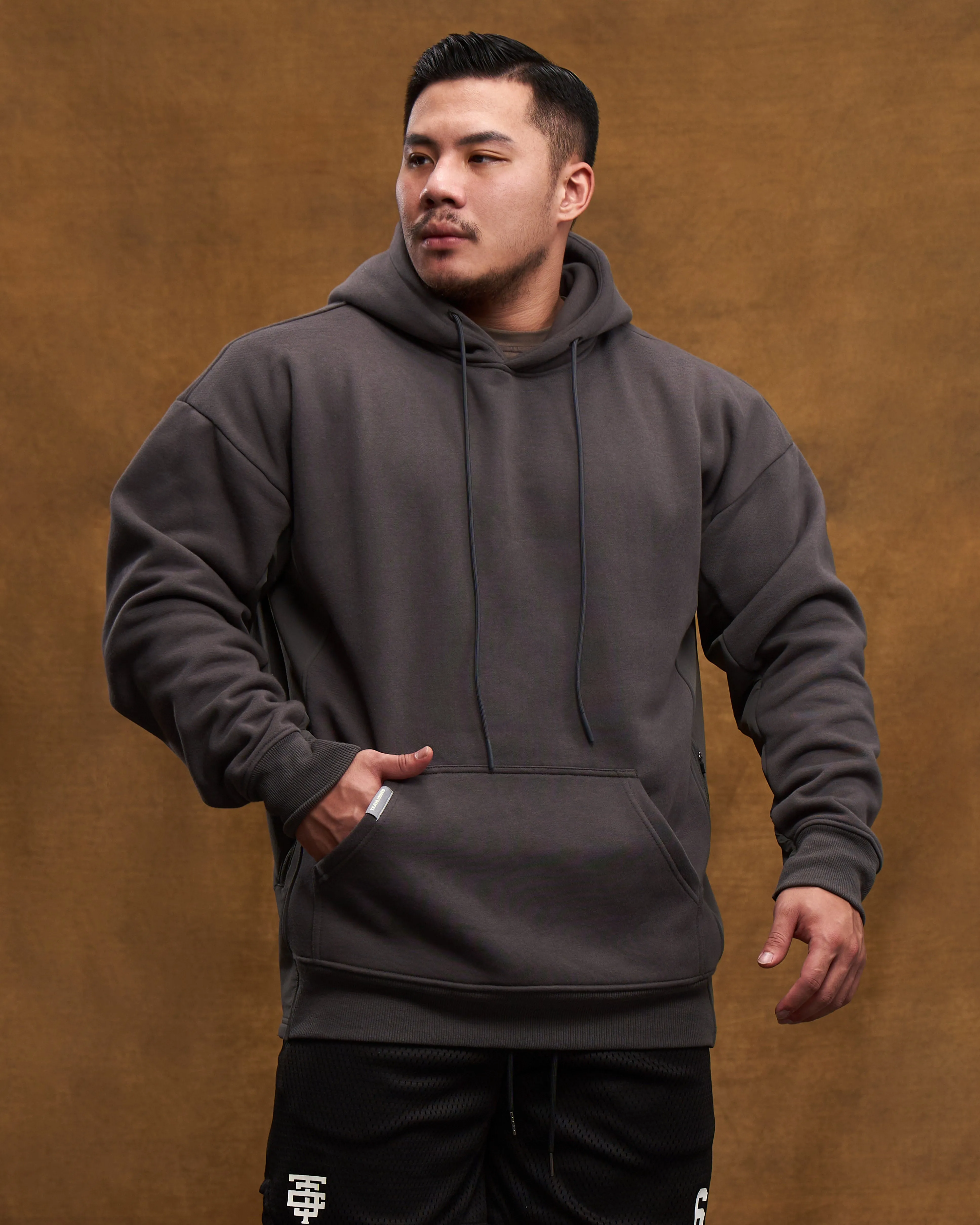 Hybrid Panelled Hoodie