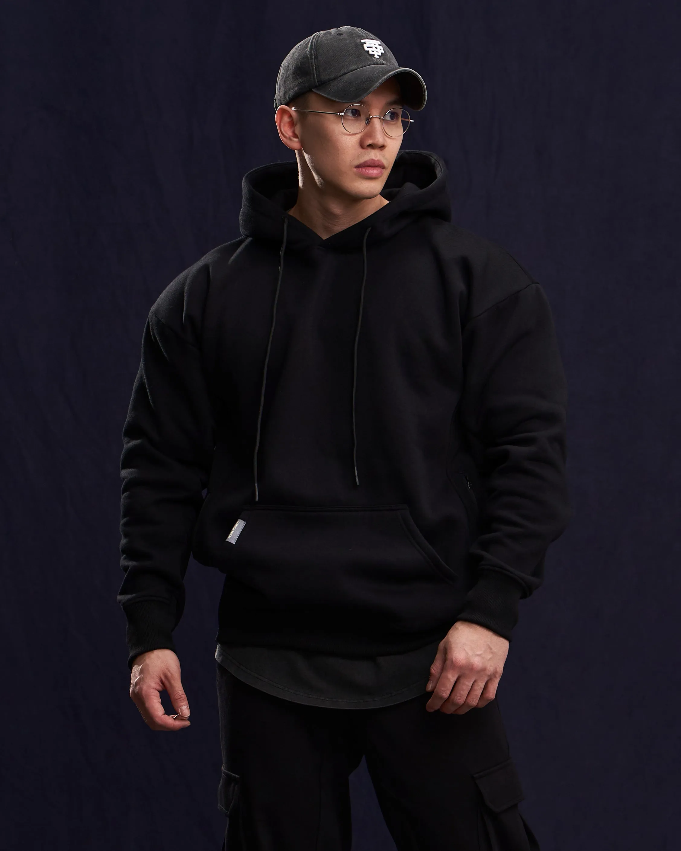 Hybrid Panelled Hoodie