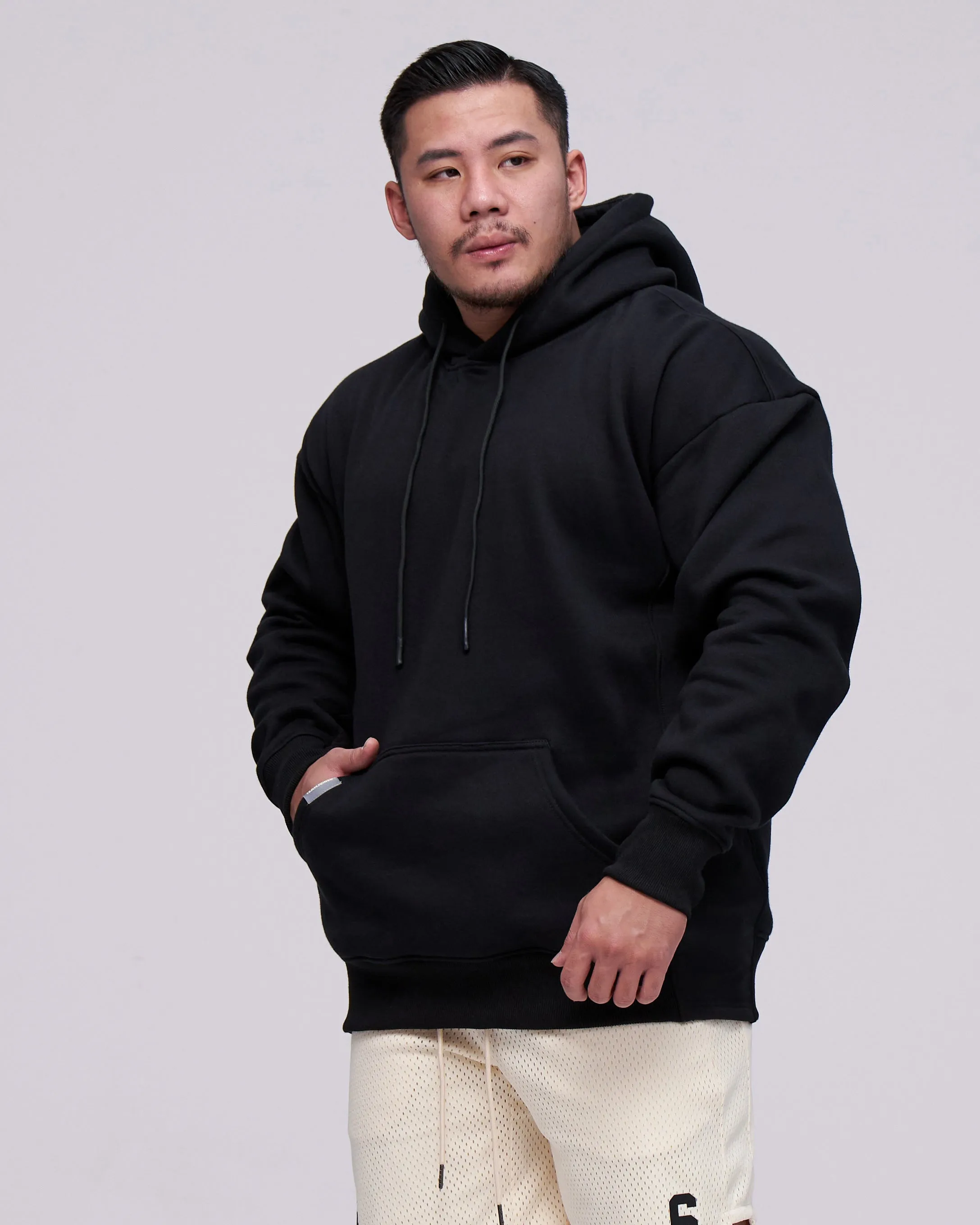 Hybrid Panelled Hoodie