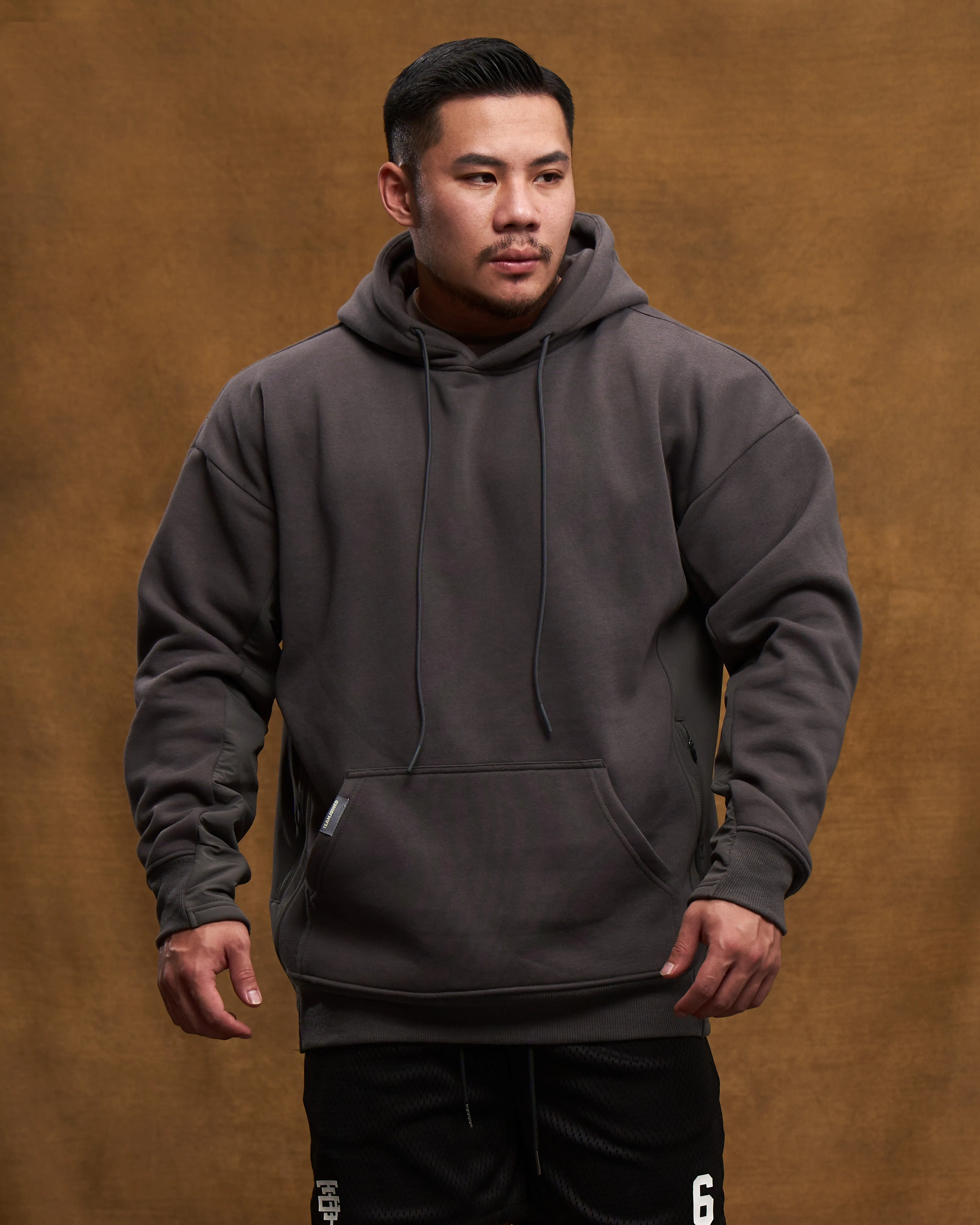 Hybrid Panelled Hoodie