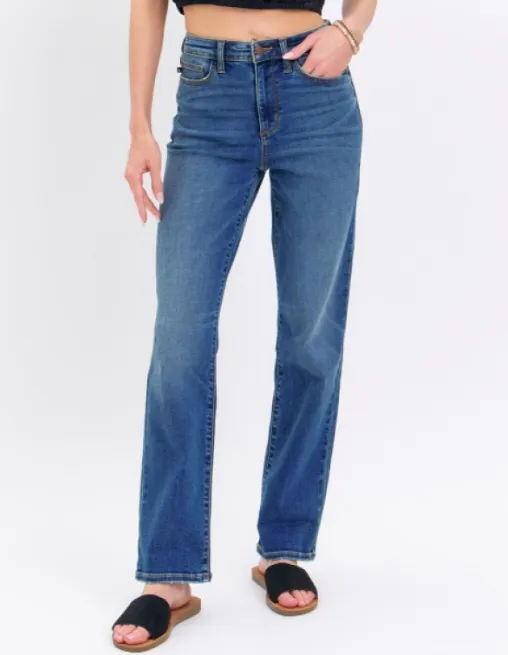 Judy Blue High Waist Straight Jeans