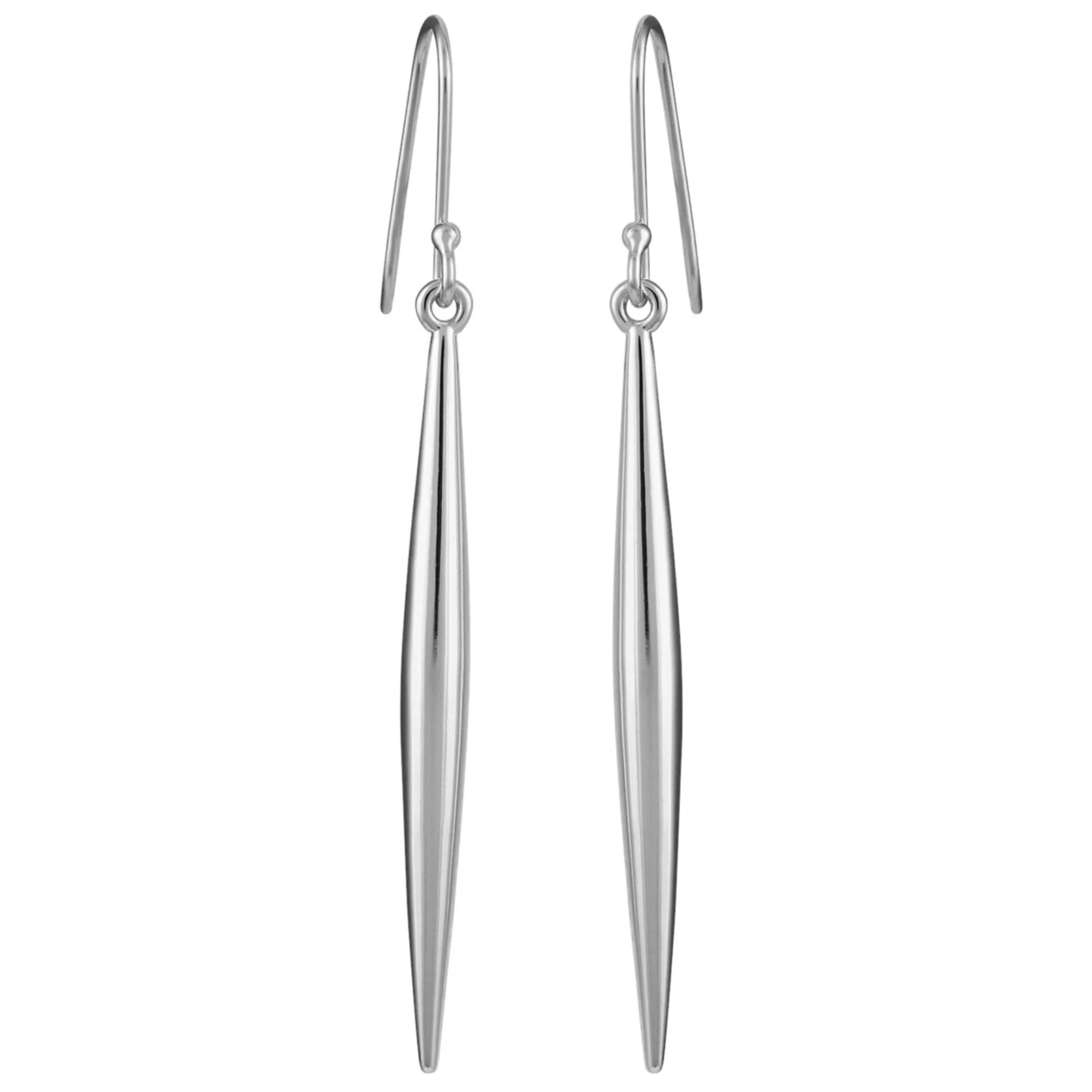 Linear Spear Drop Earrings