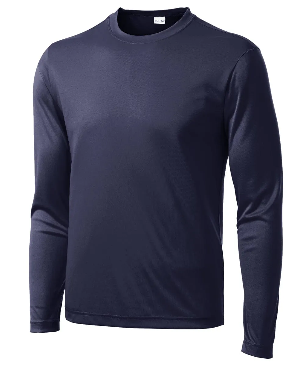 Long Sleeve Performance T-Shirt  - Short Men's, XS-M - 5 Colors Available