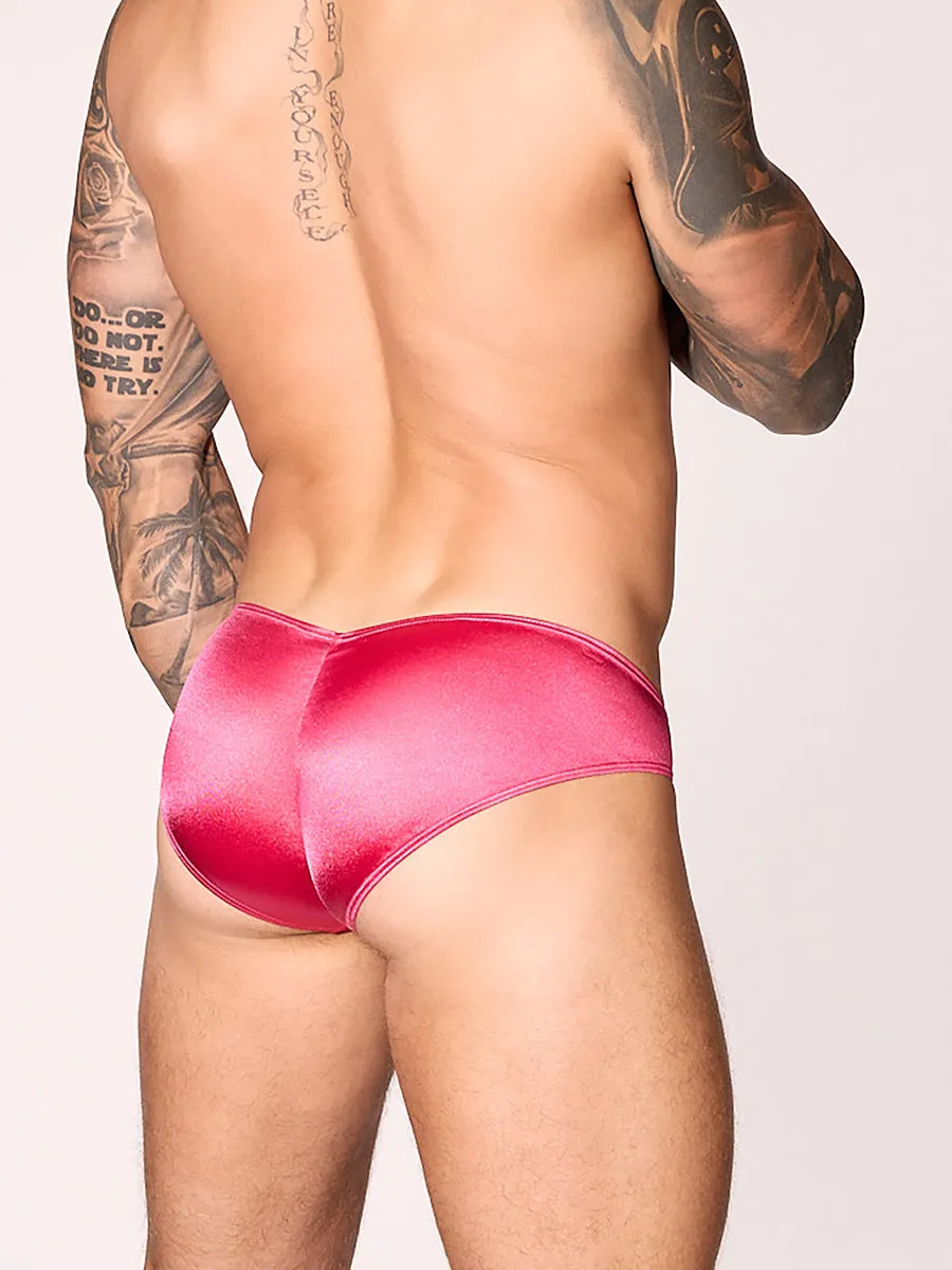 Stylish Luxe Satin Greek God Brief