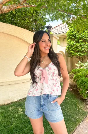 Make You Blush Floral Top