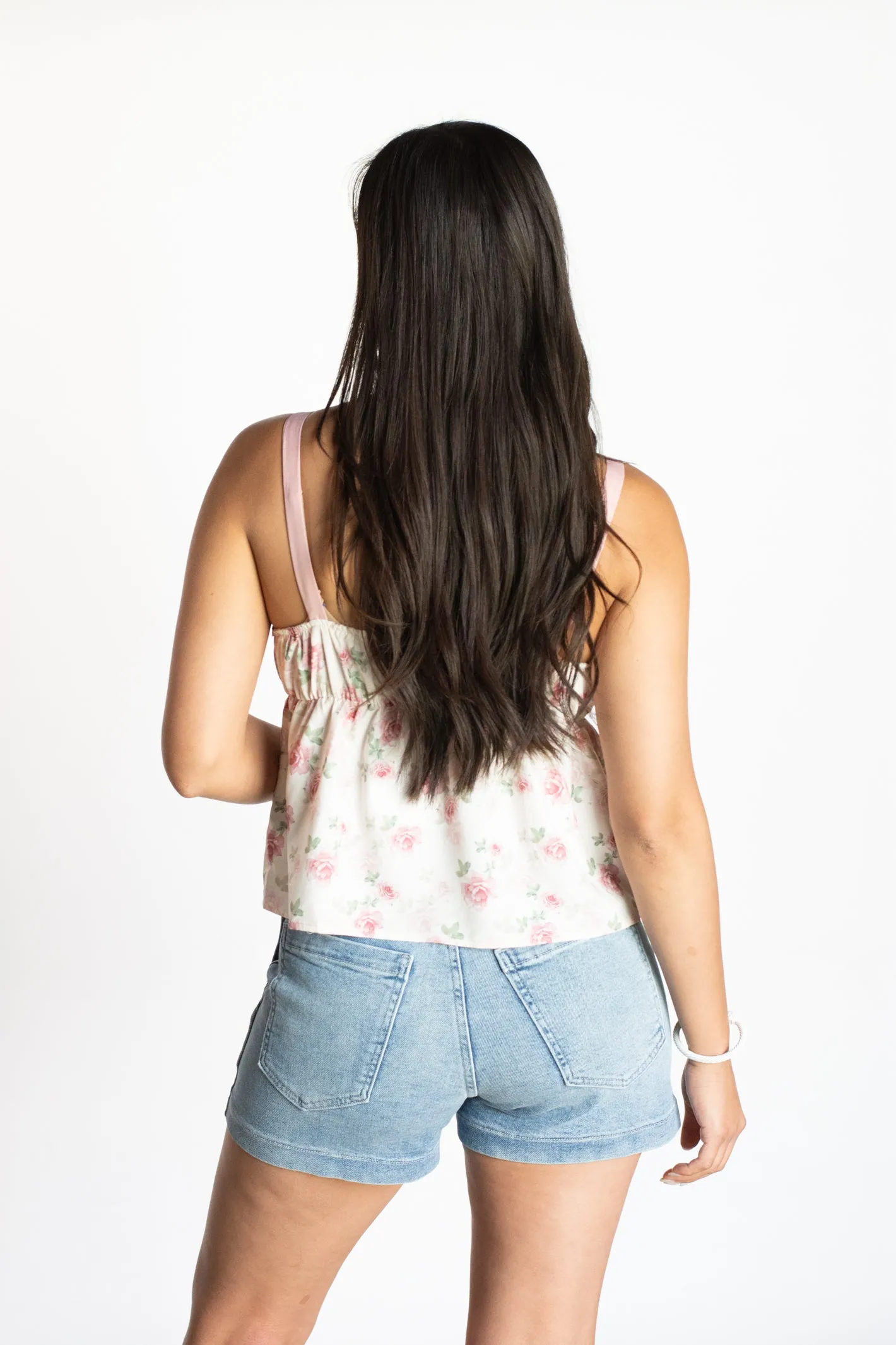 Make You Blush Floral Top