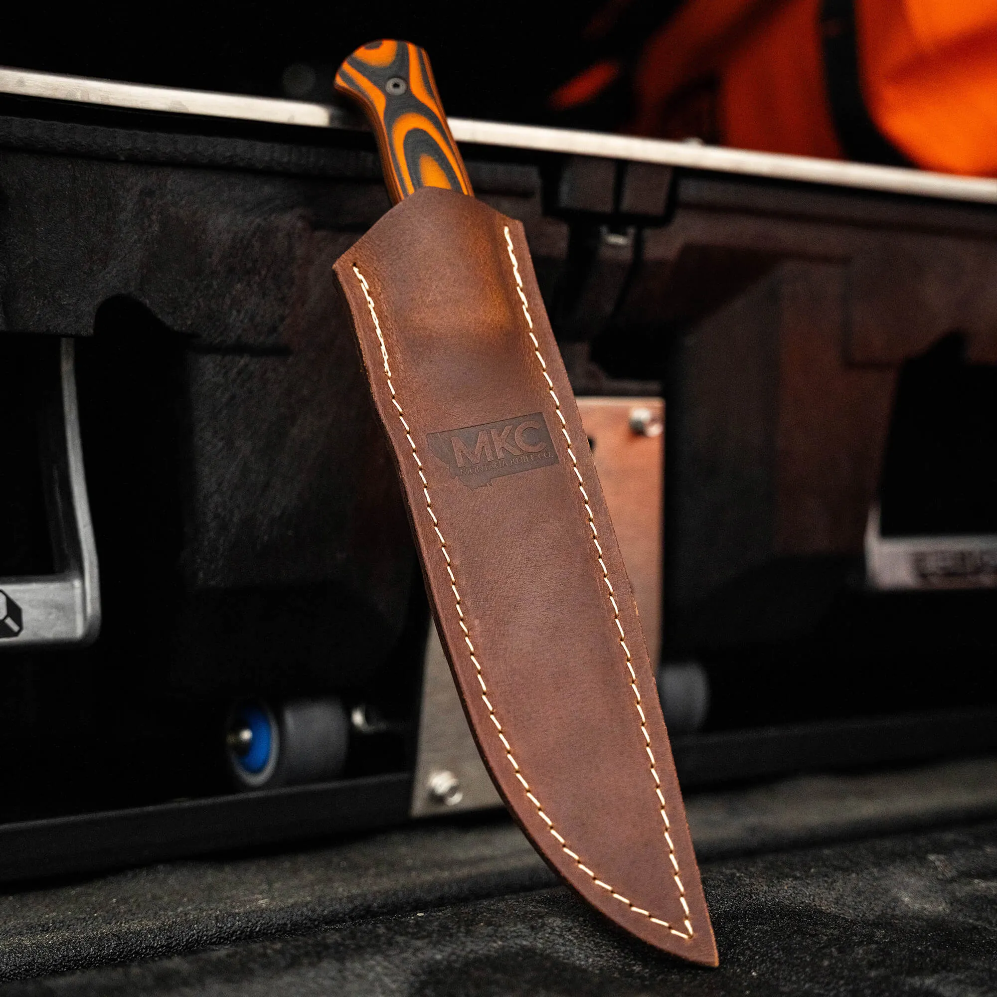 MARSHALL BUSHCRAFT REVERSIBLE CARRY LEATHER SHEATH