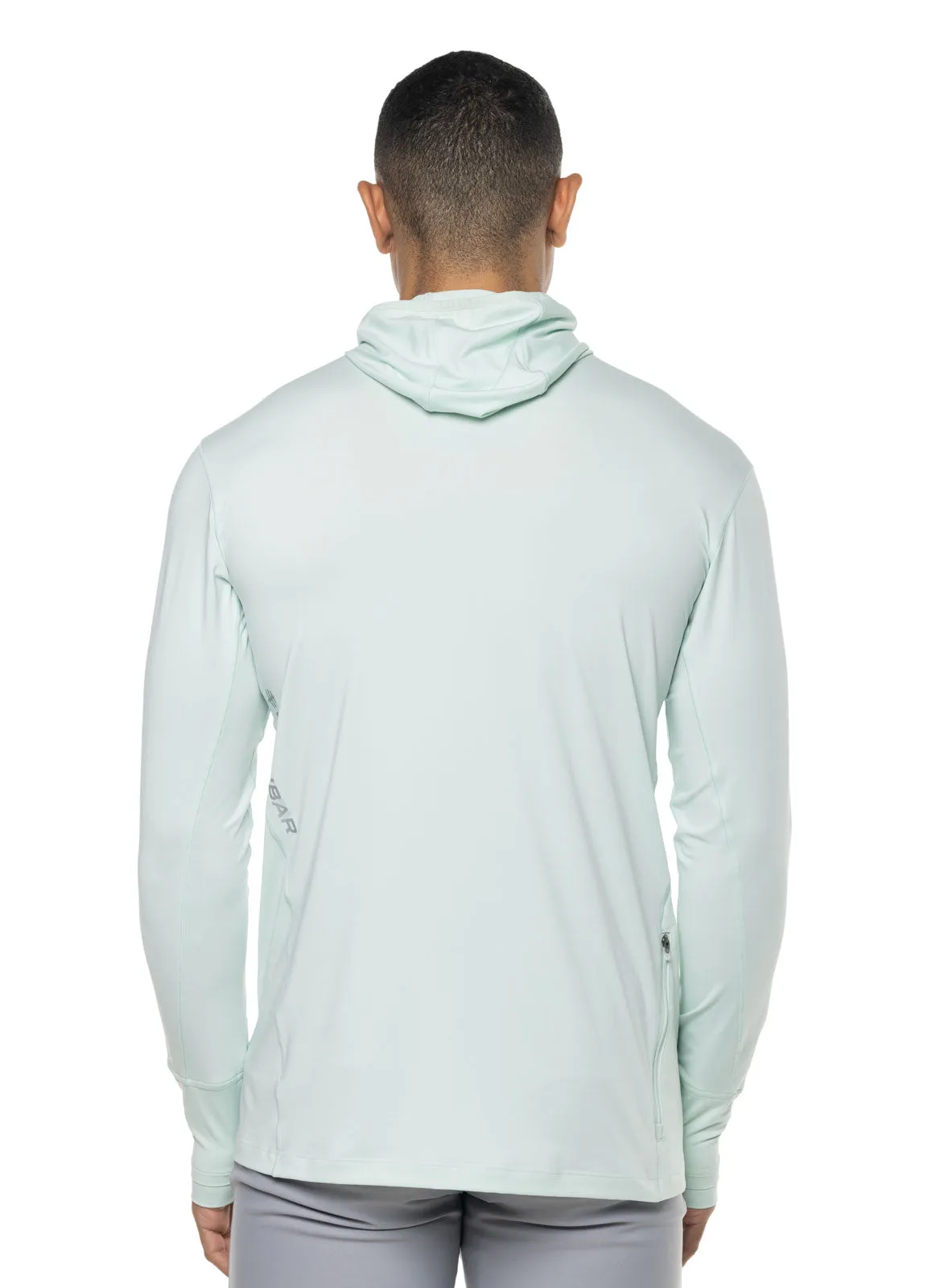 Men's Agility Performance Hoodie | Misty Aqua