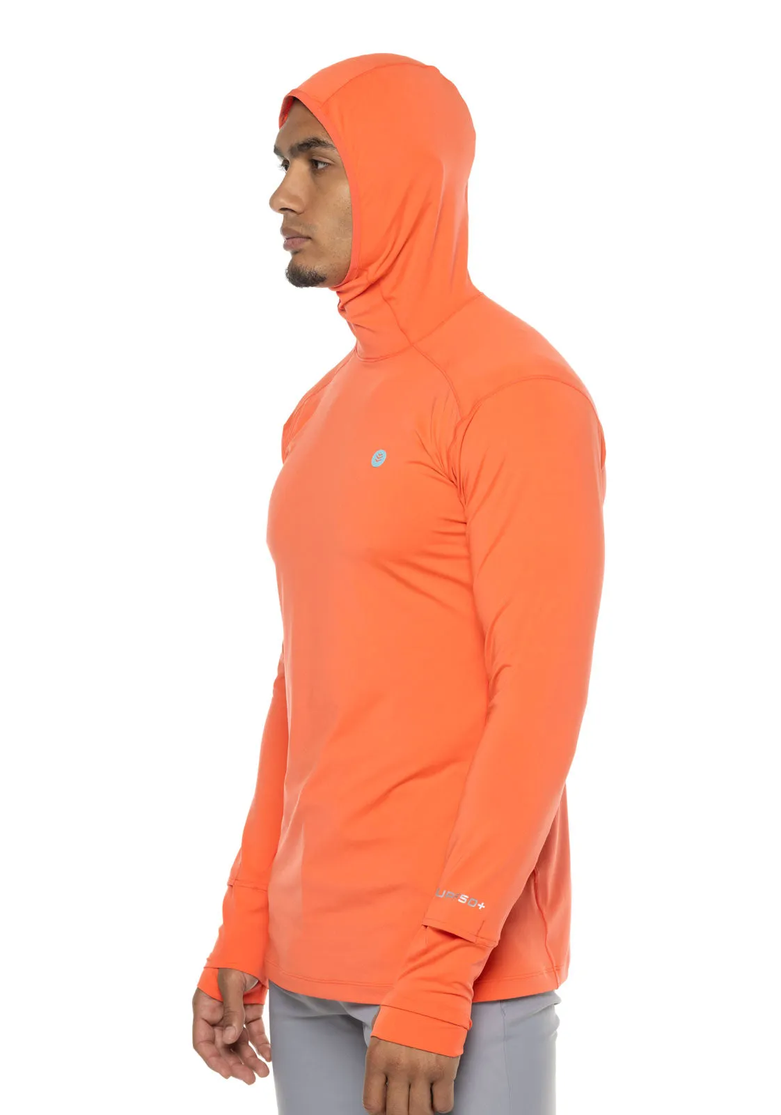 Men's Agility Performance Hoodie | Vivid Coral