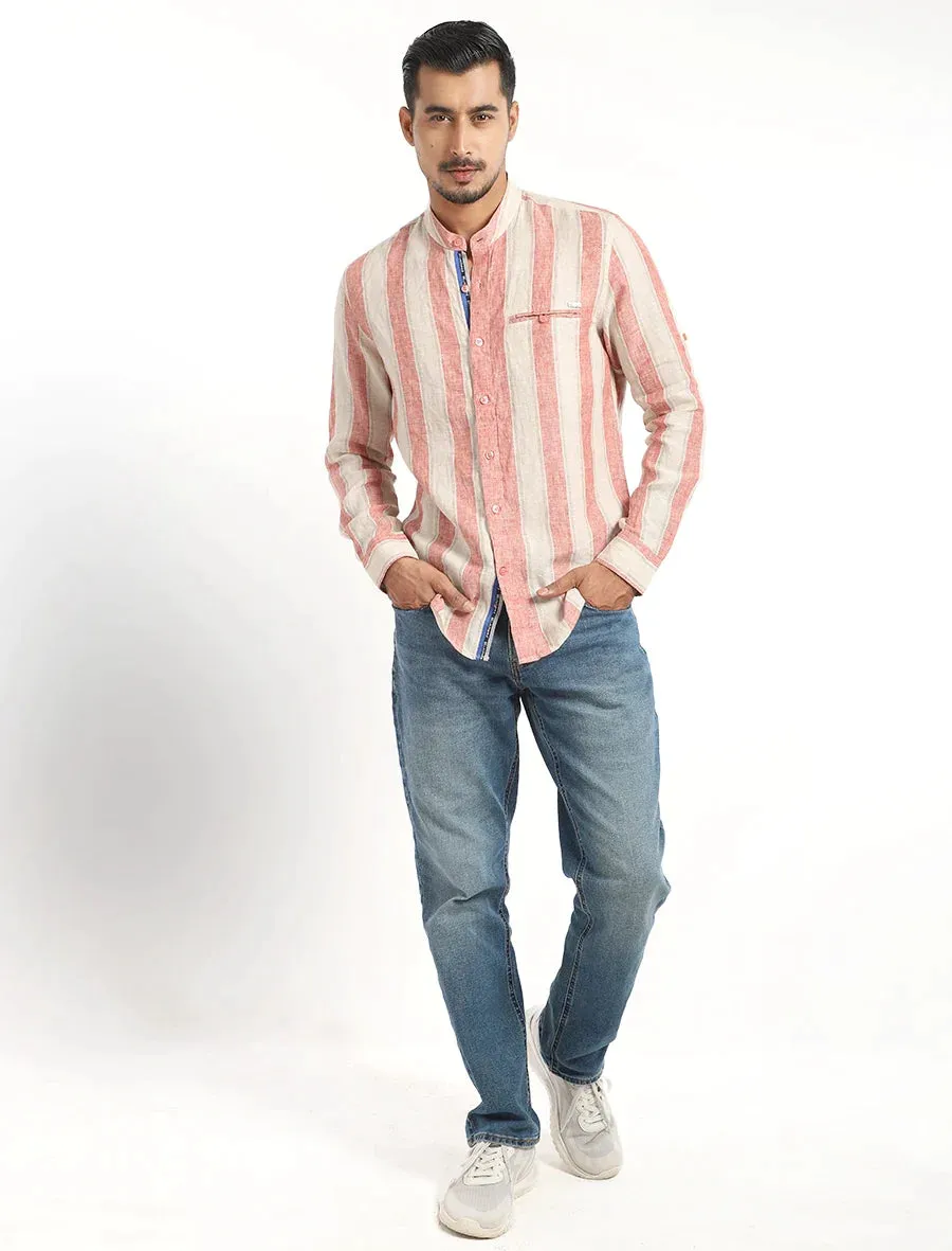 Men's Casual Linen Shirt