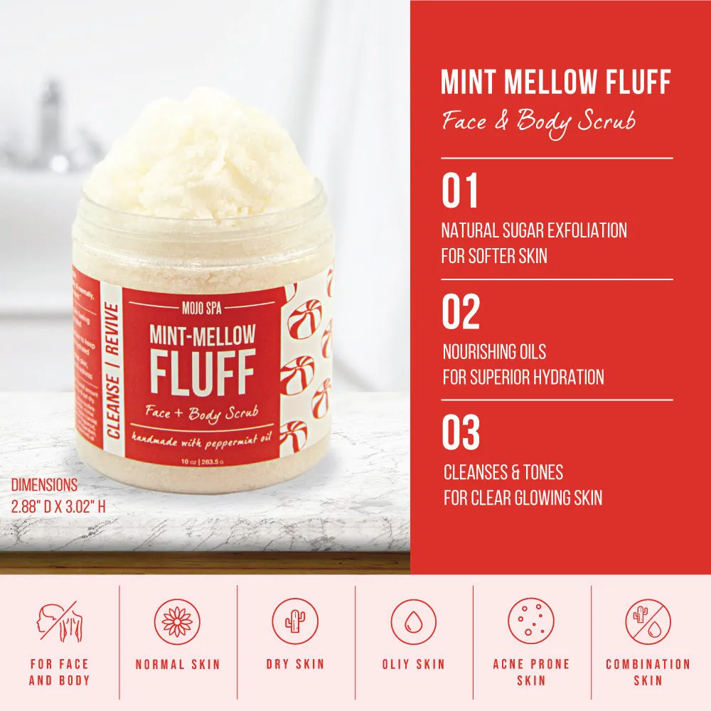 Mint Mellow Fluff Face & Body Scrub